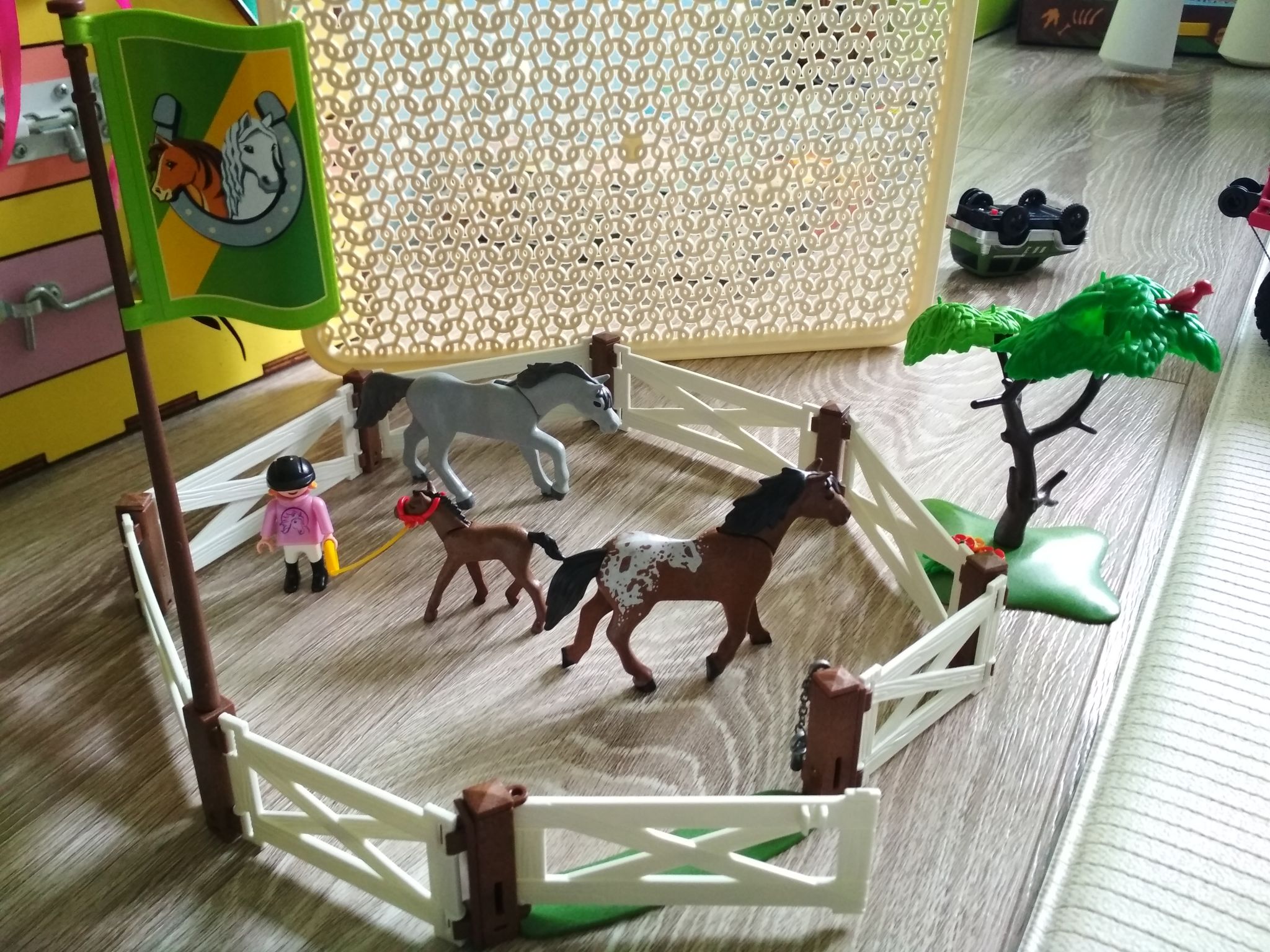 Playmobil 6931 best sale country horse paddock