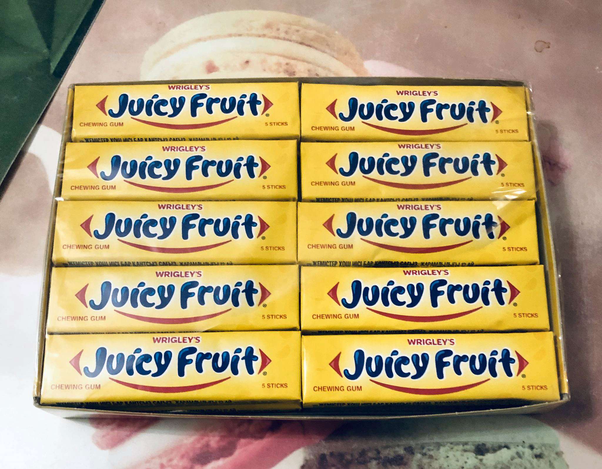 Baby juicy fruit leaked