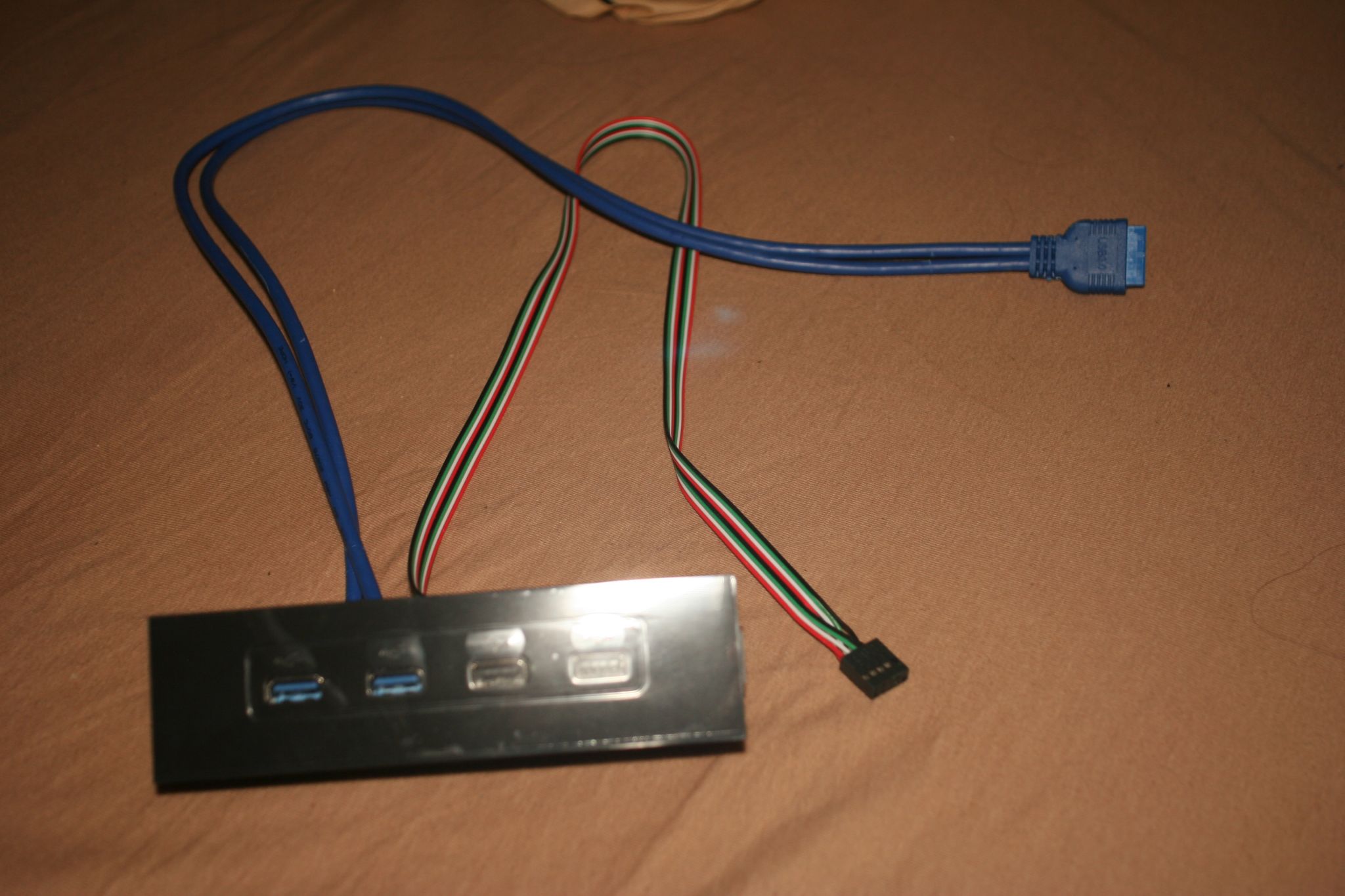Фронтальная панель Exegate U5H-614, 5.25, 2хUSB + 2хUSB 3.0 EX269460RUS ...