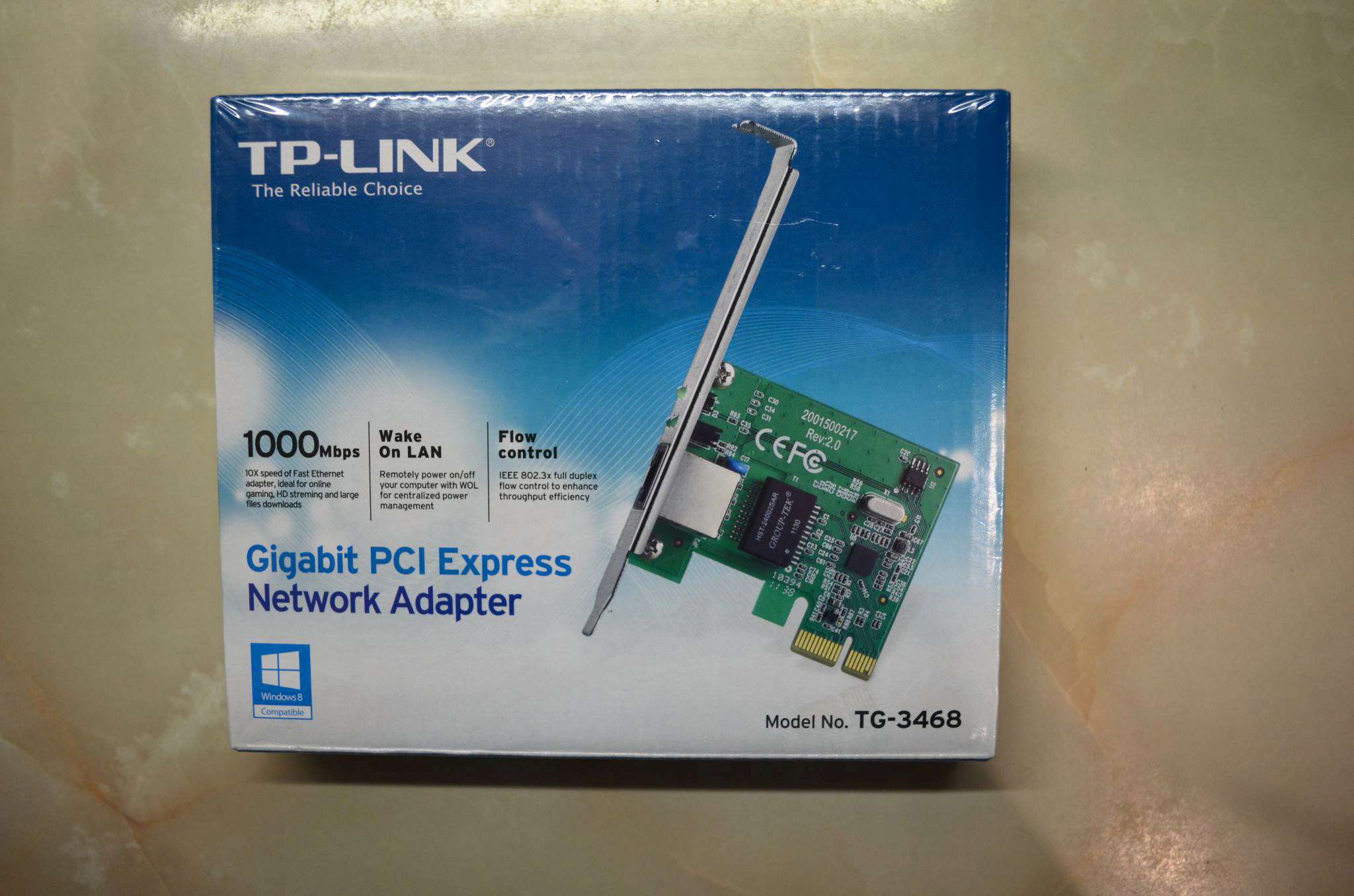 Карта сетевая pci e tp link tg 3468