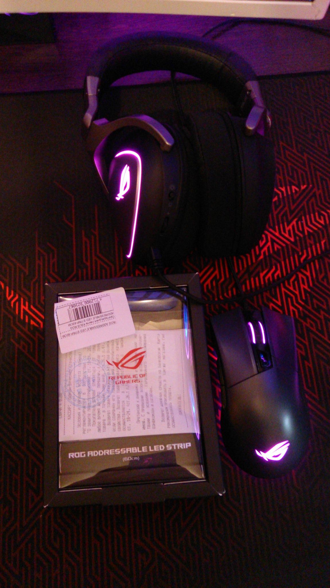 Светодиодная лента ASUS ROG ADDRESSABLE LED STRIP-60CM — купить по ...