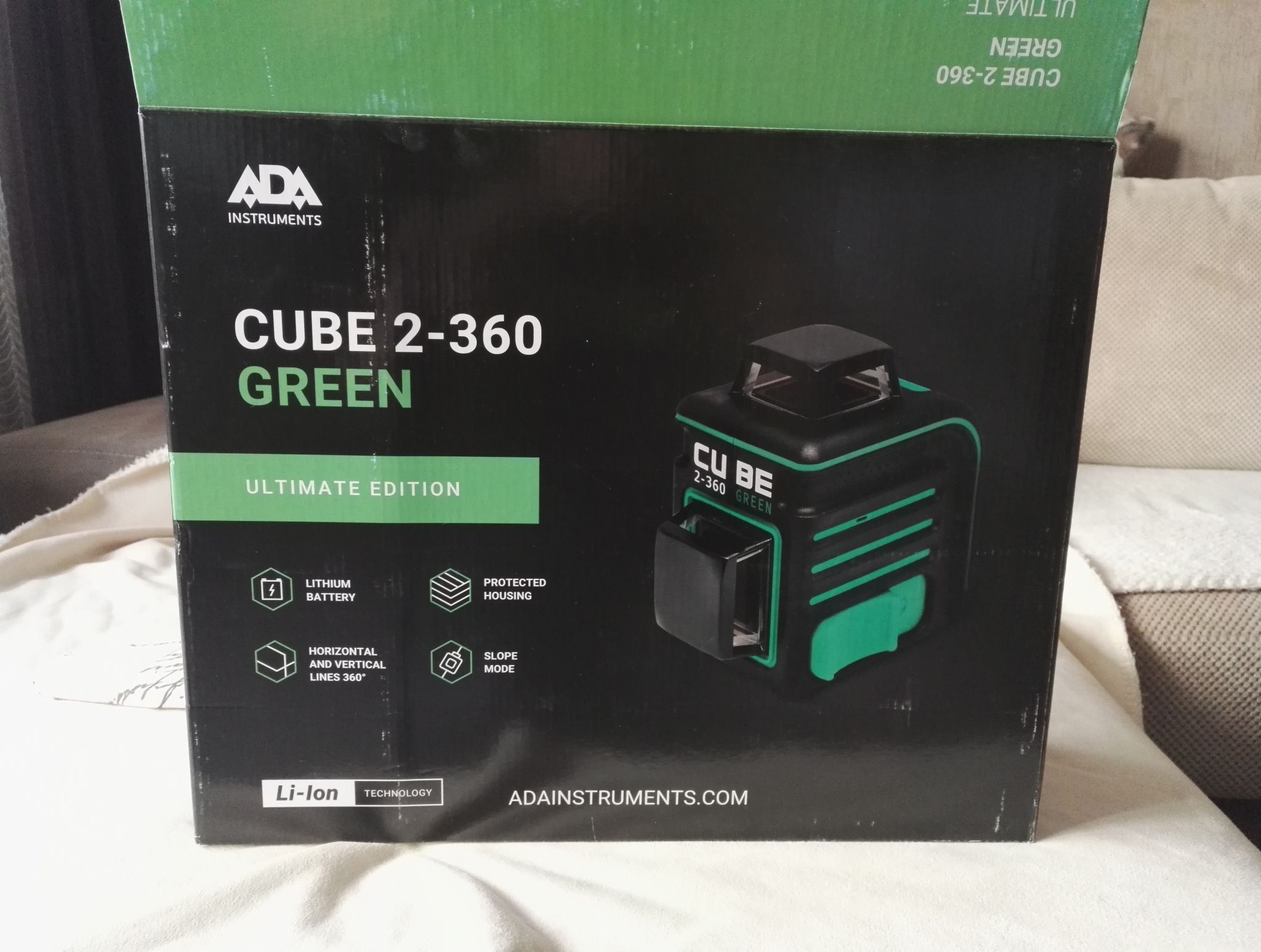 Cube 360 ultimate edition. Ada Cube 2-360 Green professional Edition а00534. Ada Cube 2-360 Green Ultimate Edition. Лазерный уровень ada Cube 3-360 Green Ultimate Edition а00569. Лазерный уровень Cube Green 3-360 515nm Power 1.0MW.