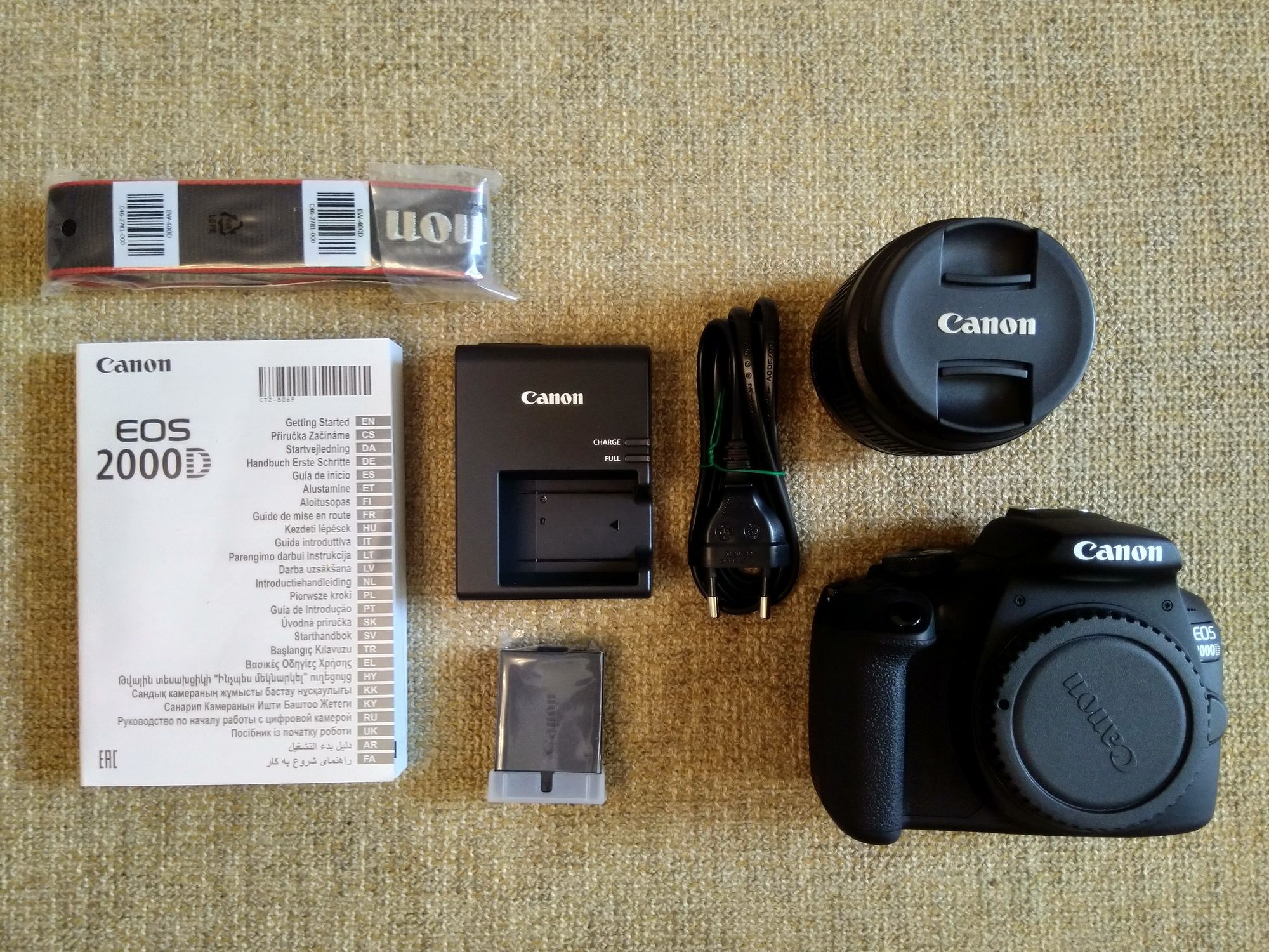 Карта памяти для canon eos 2000d