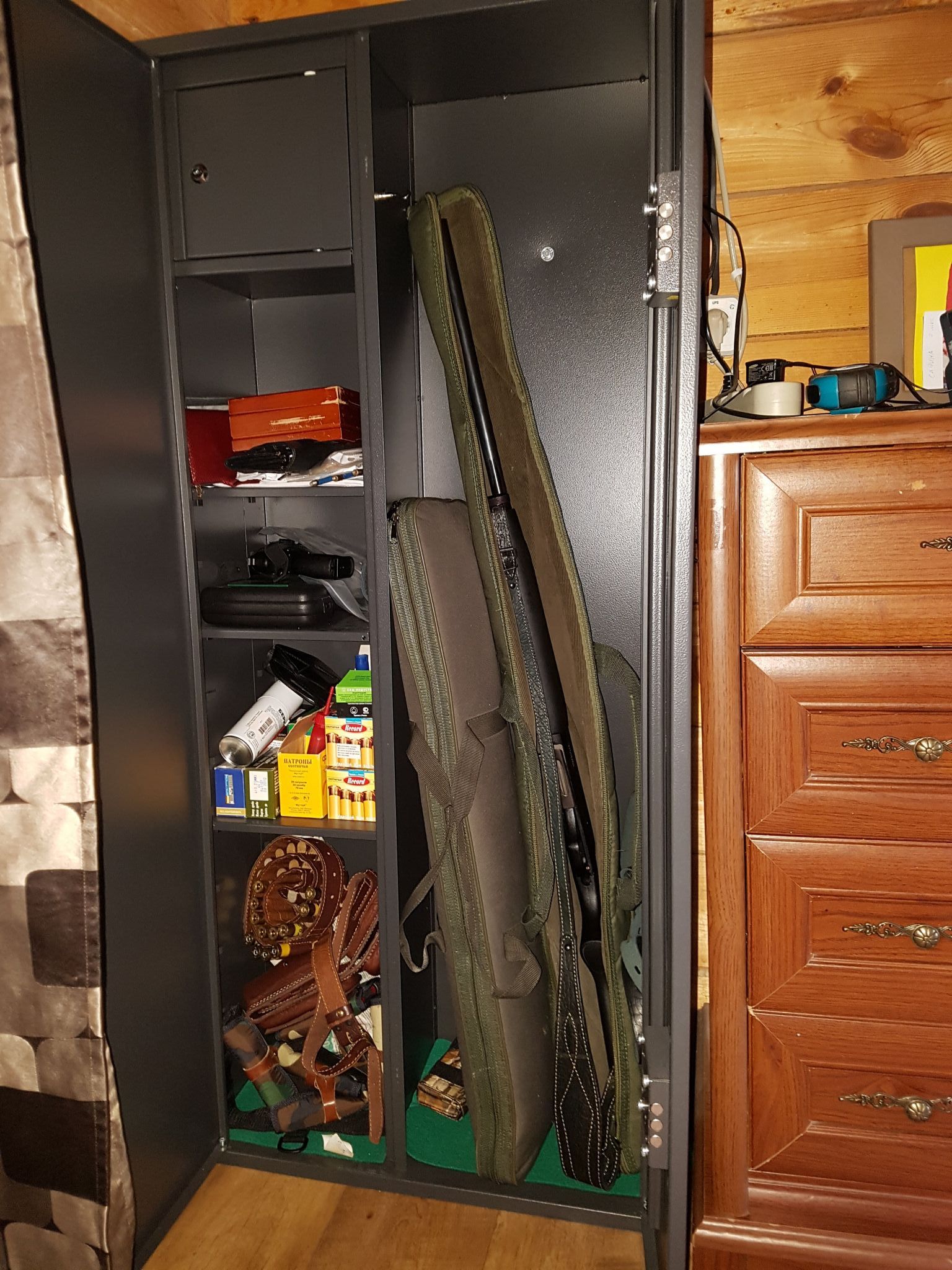 Оружейный шкаф aiko чирок 1462 5 стволов