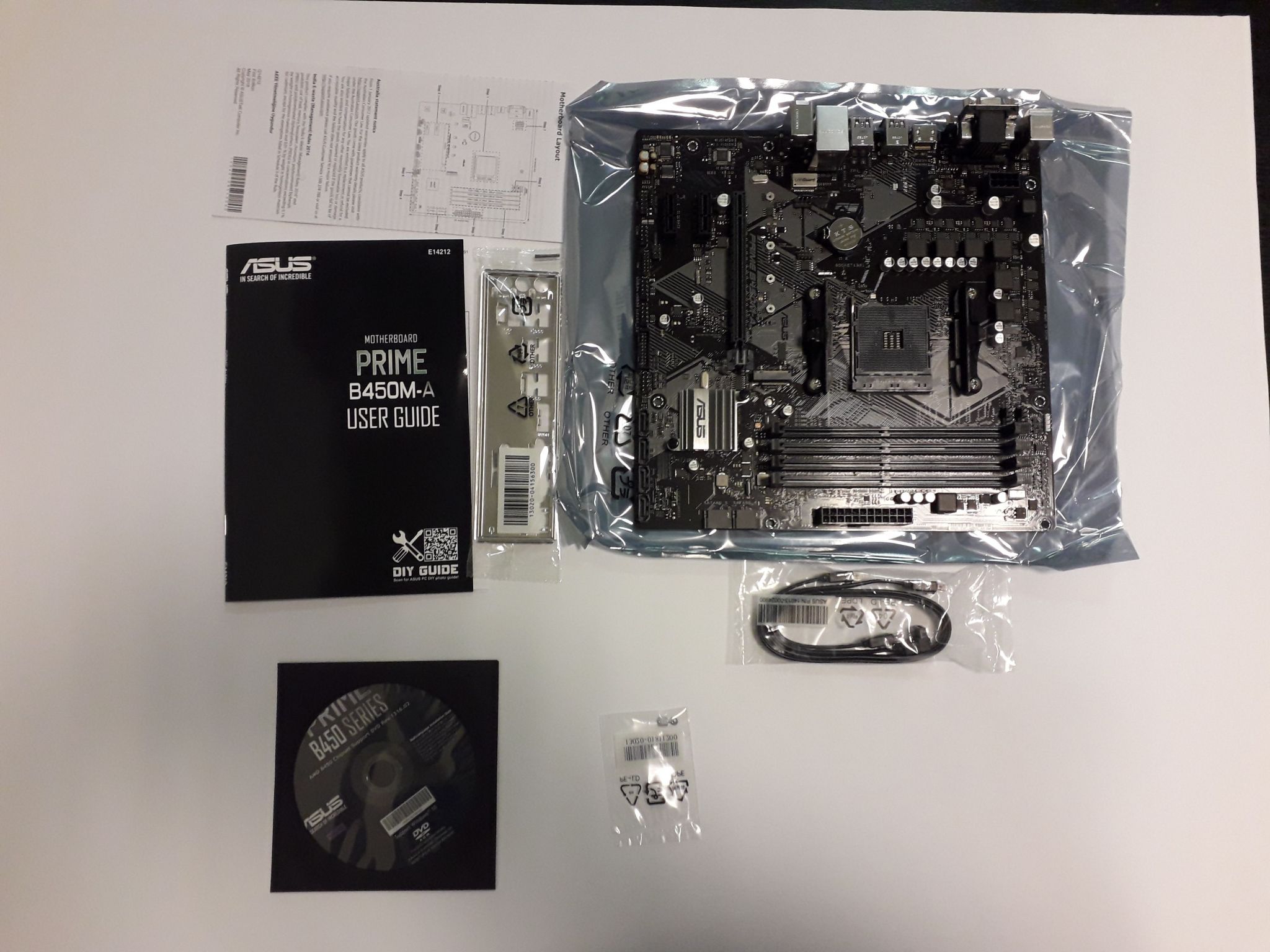 Asus prime b450m k схема