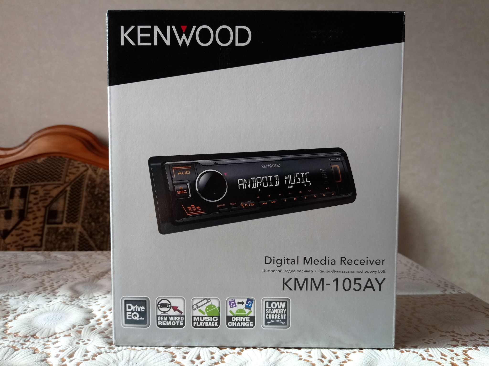 Лучшая бюджетная автомагнитола с хорошим приемом радио kenwood kmm 105gy