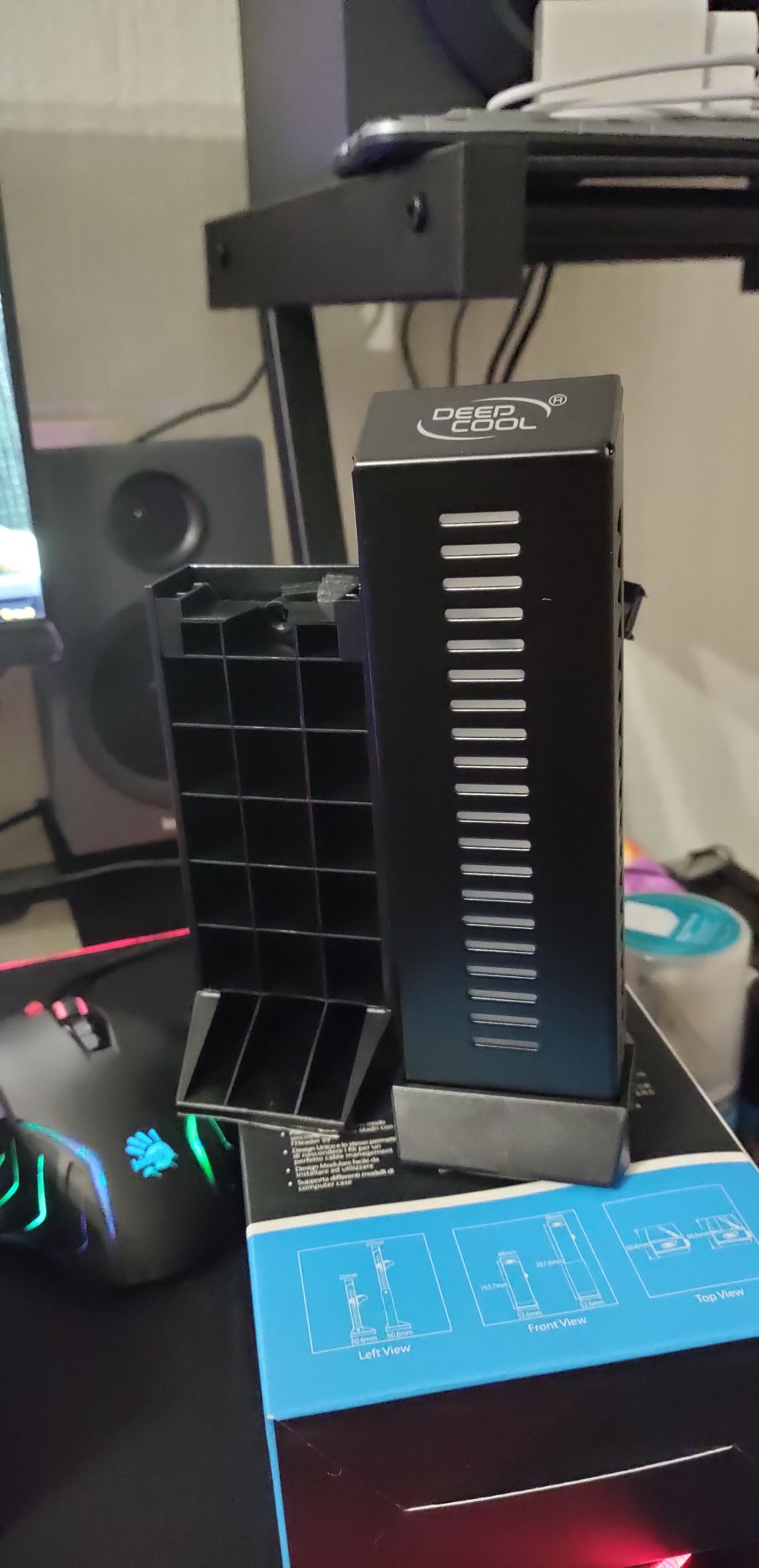 Держатель для видеокарты Deepcool GH-01 A-RGB — купить по низкой цене в ...