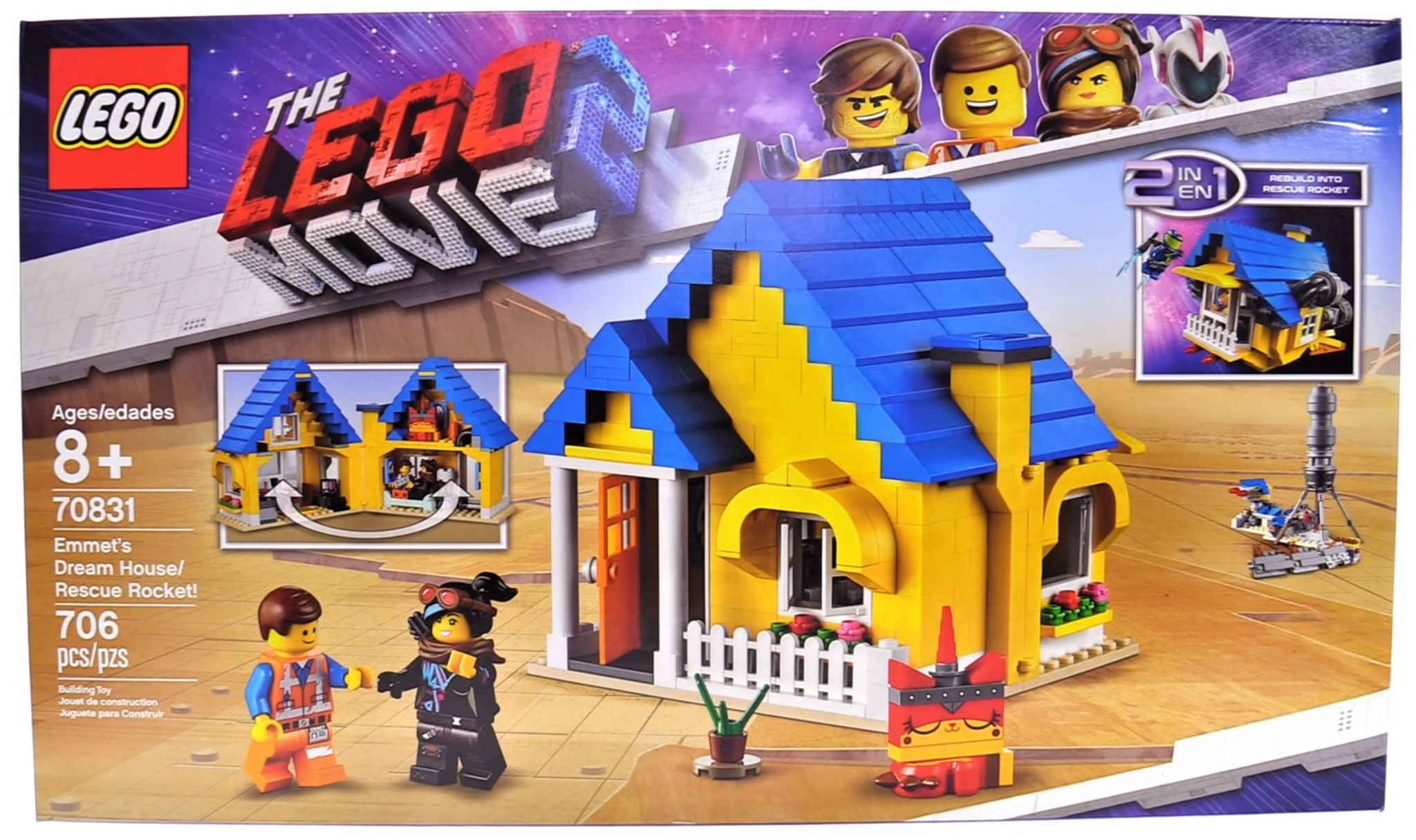Lego movie 2 sets emmet's house discount
