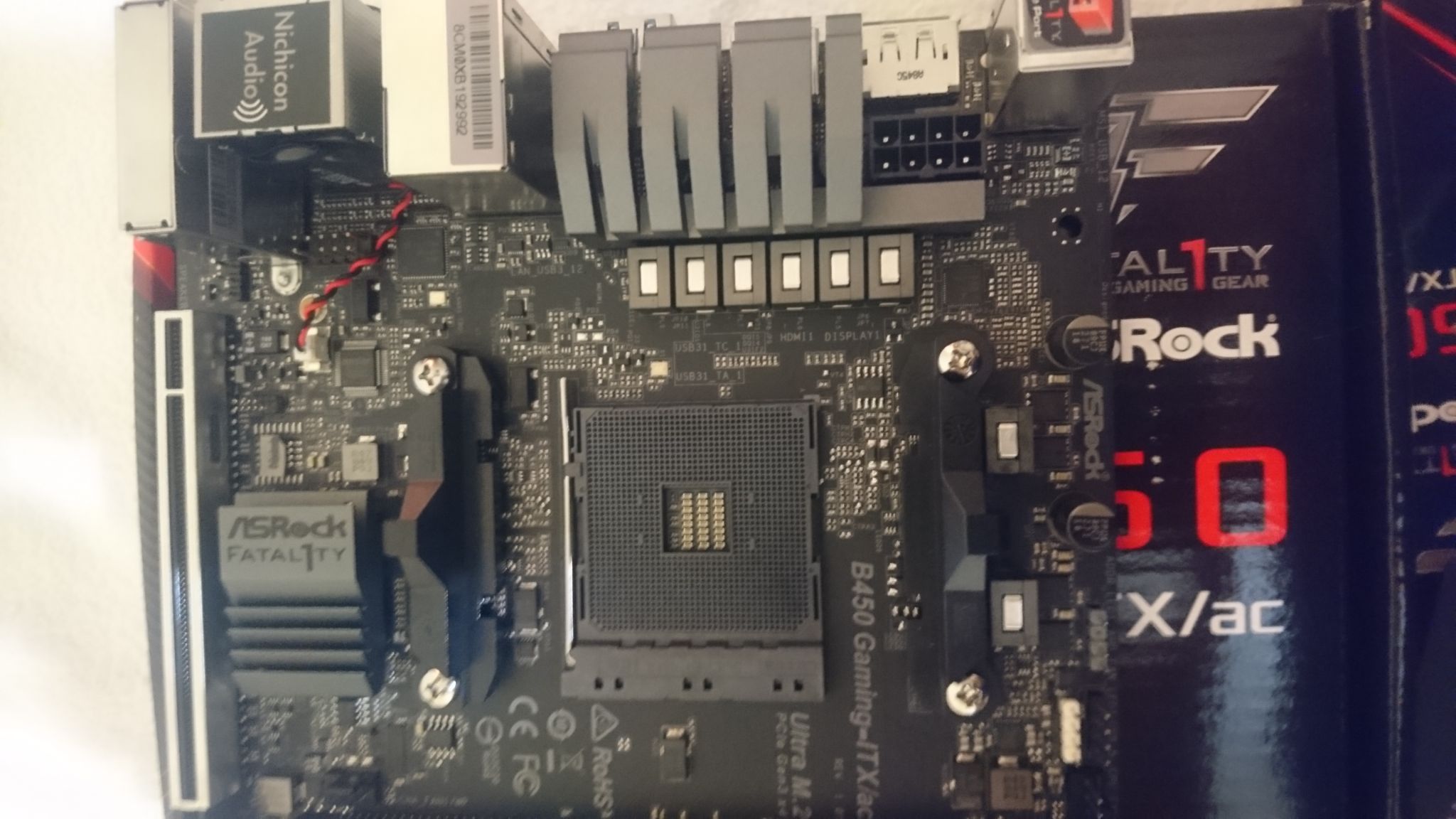 Asrock b450 mini itx top