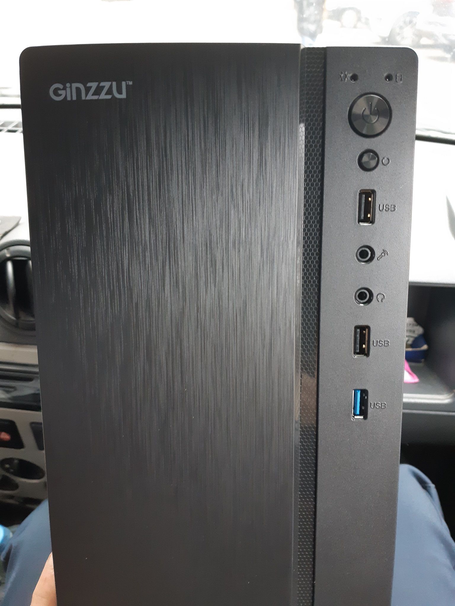 Корпус Ginzzu B200 USB3.0 без БП — купить по низкой цене в интернет ...