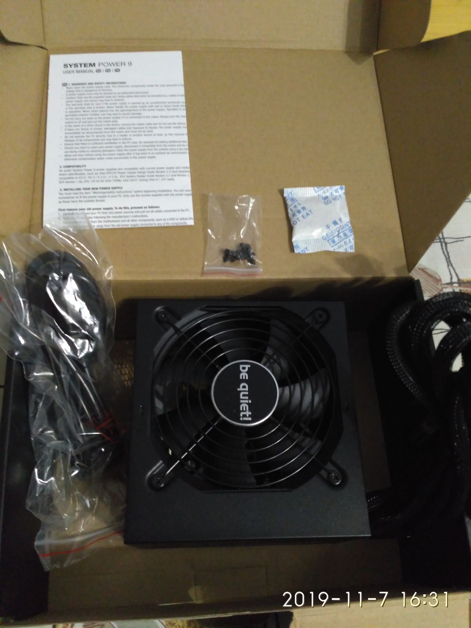 Блок питания be quiet! SYSTEM POWER 9 700W Bronze ATX BN248 — купить по ...
