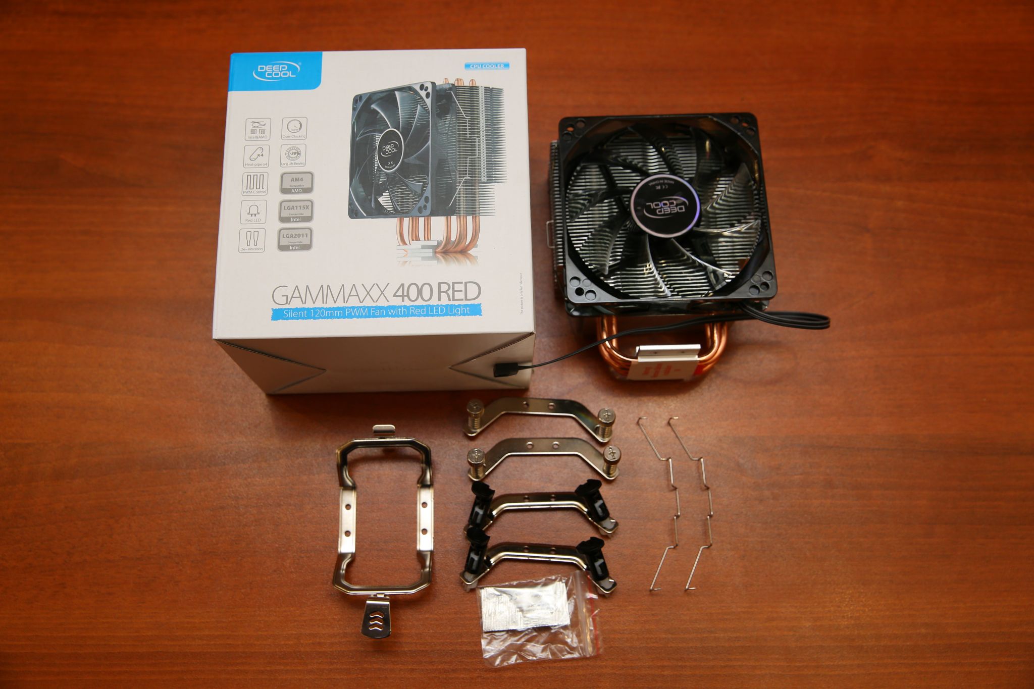 Deepcool GAMMAXX 400 крепежи