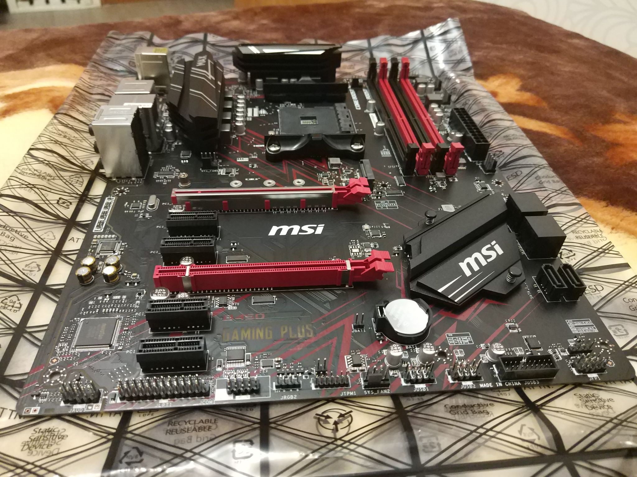 Материнская плата MSI B450 GAMING PLUS MAX (AM4, ATX) — купить в ...