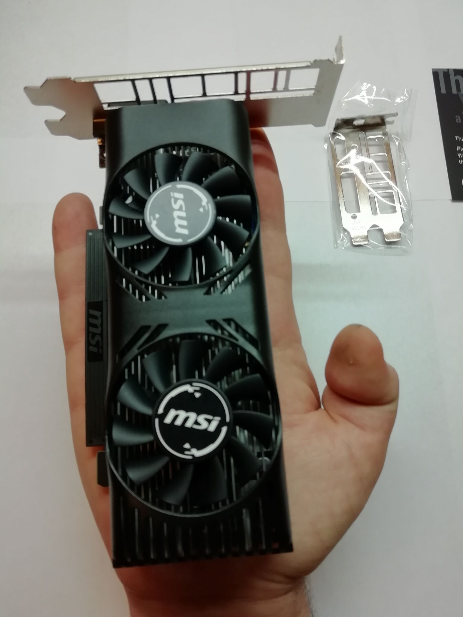 Videokarta Msi Geforce Gtx 1650 4096mb Lp Oc Gtx 1650 4gt Lp Oc