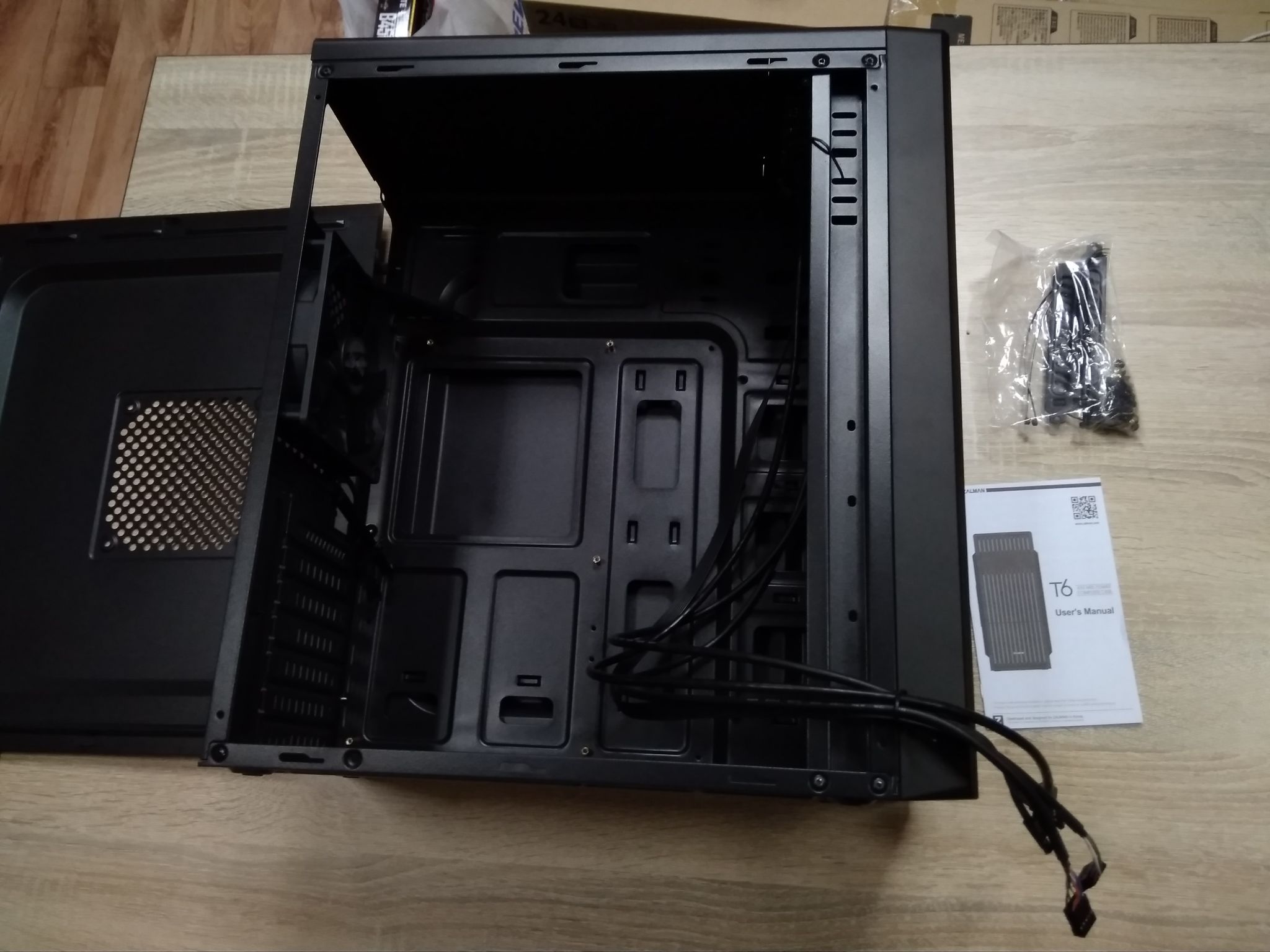Корпус Zalman ZM-T6, черный — купить по низкой цене в интернет-магазине ...
