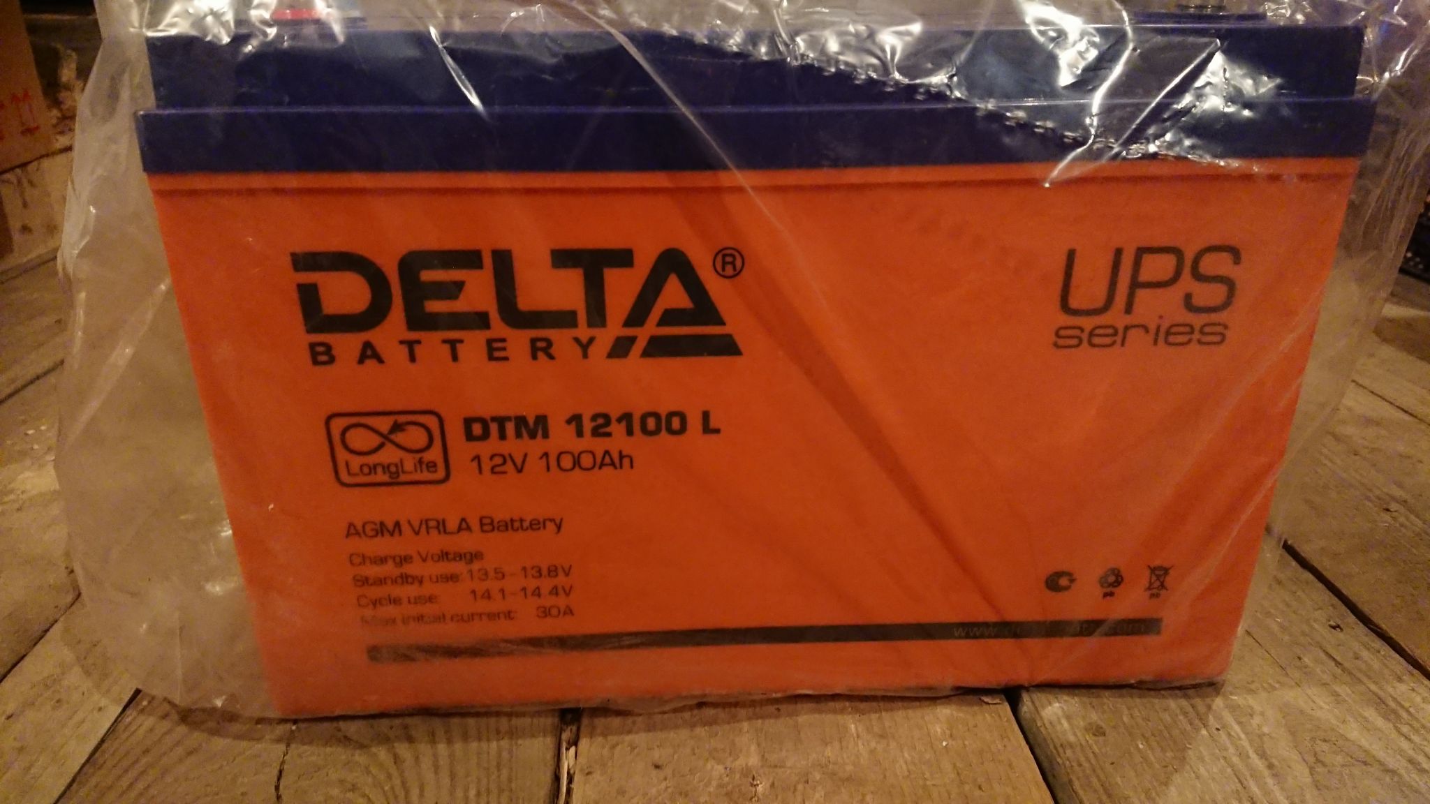 Аккумуляторная батарея для ИБП Delta DTM 12100L —  в интернет .