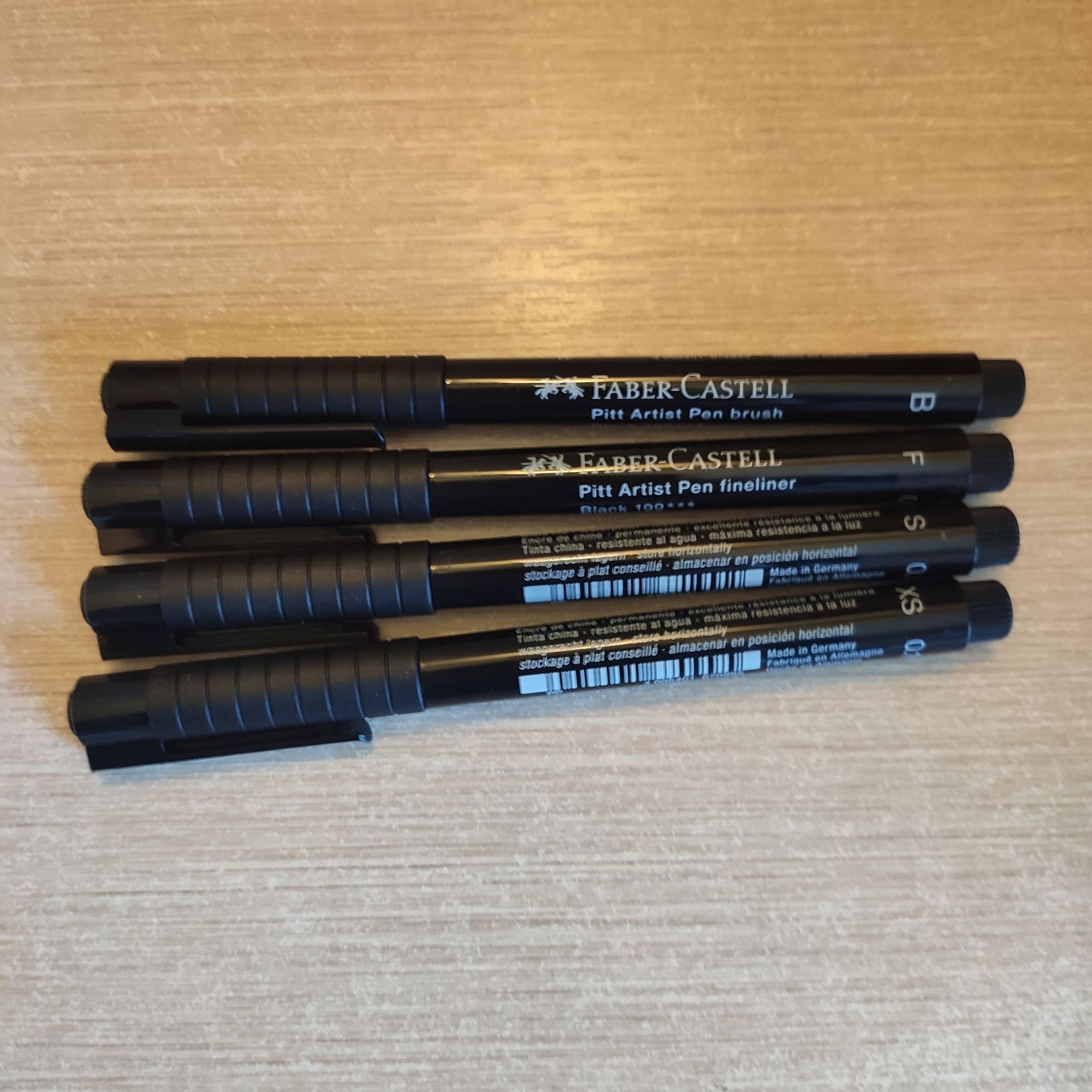 Набор капиллярных ручек FaberCastell Pitt Artist Pen Manga Black set