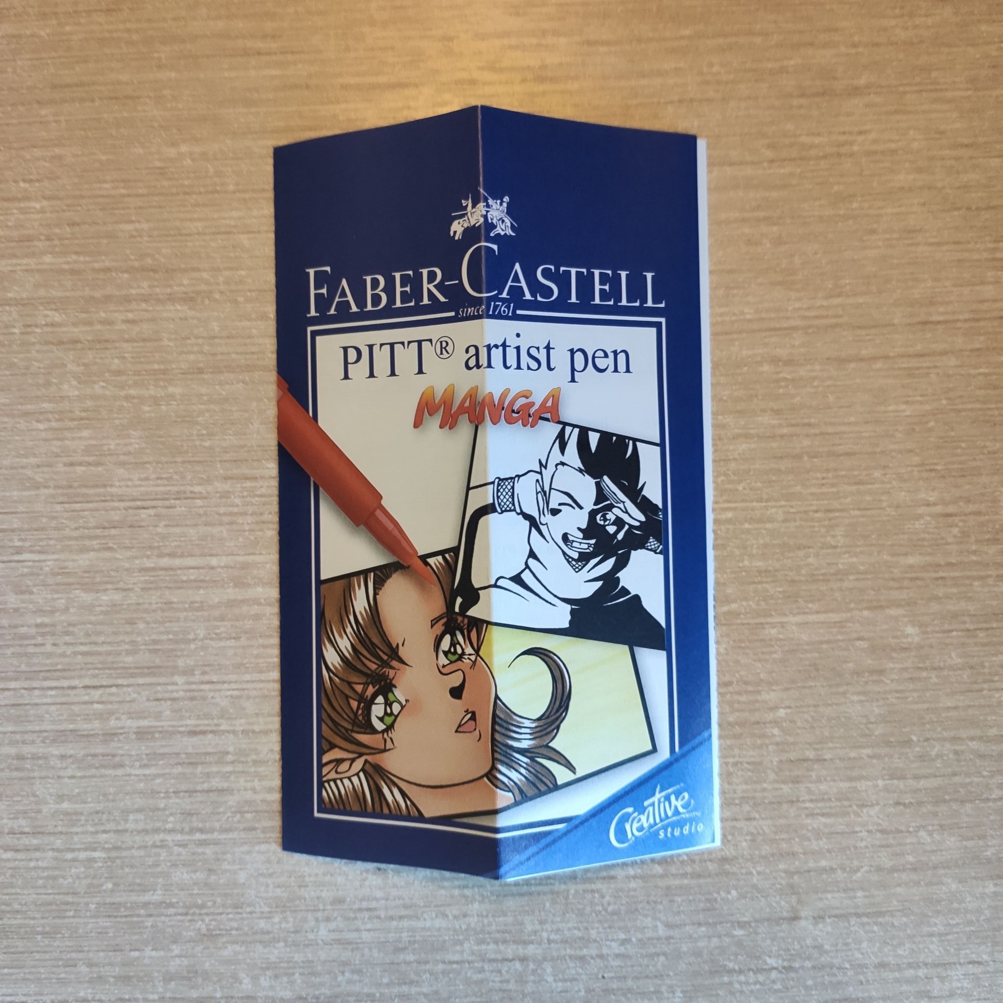 Набор капиллярных ручек FaberCastell Pitt Artist Pen Manga Black set