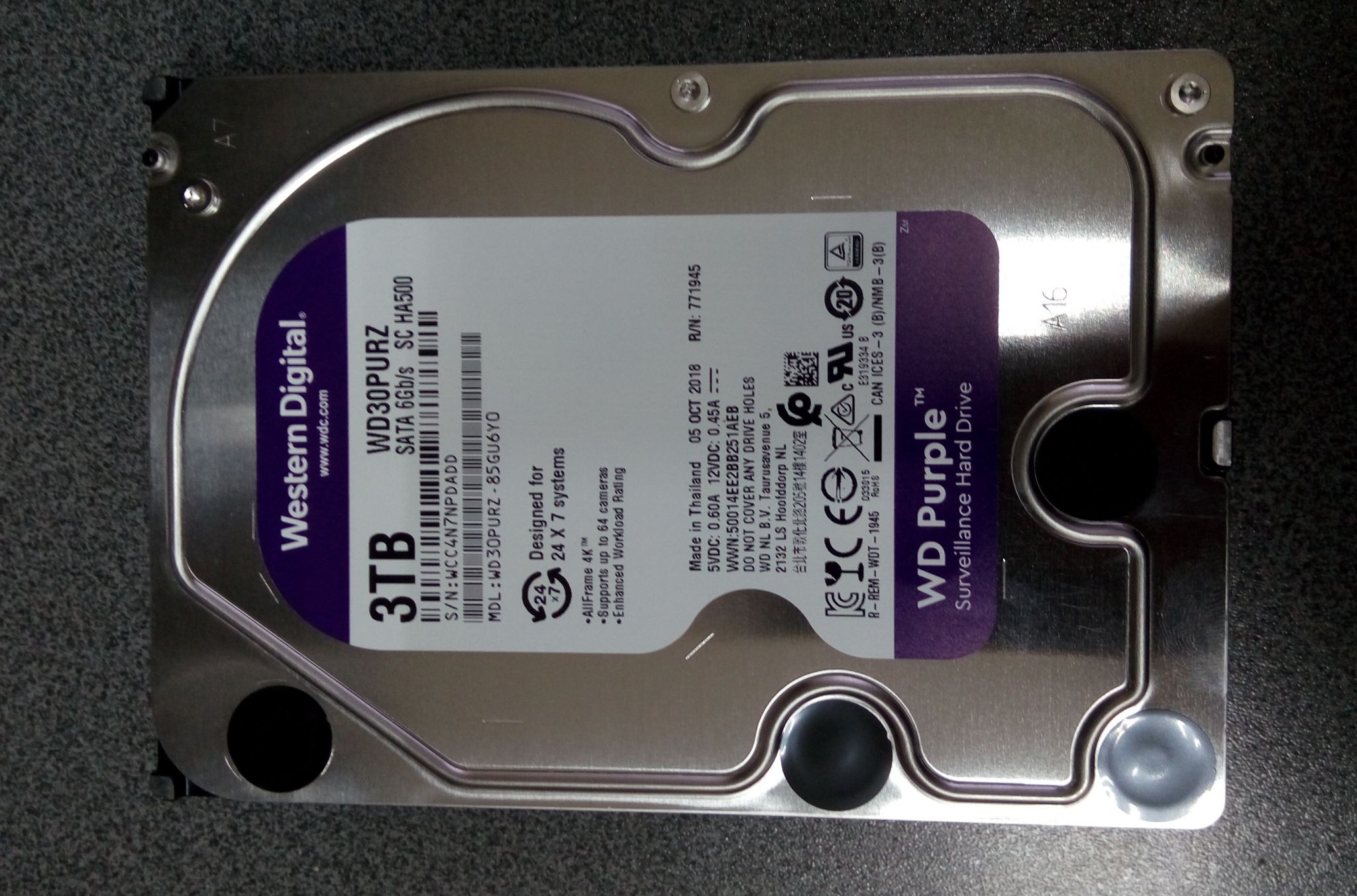 Wd43purz. WD Purple 3 ТБ wd30purz. 3 ТБ жесткий диск WD Purple [wd30purz]. Жёсткий диск WD Purple wd30purz 3tb. Жесткий диск WD Purple wd30purz, 3тб, HDD, SATA III, 3.5.