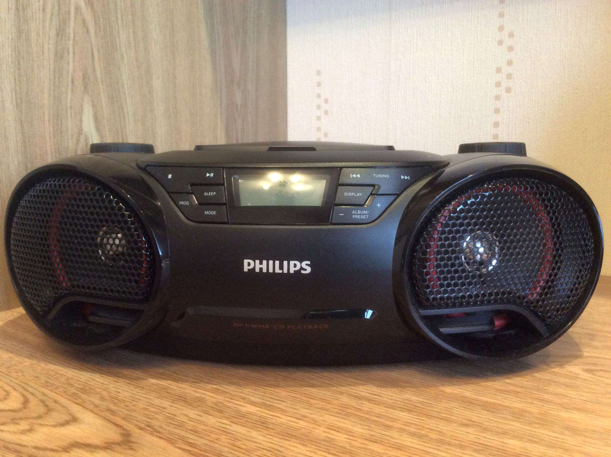 Магнитола philips az3831 51 нет звука