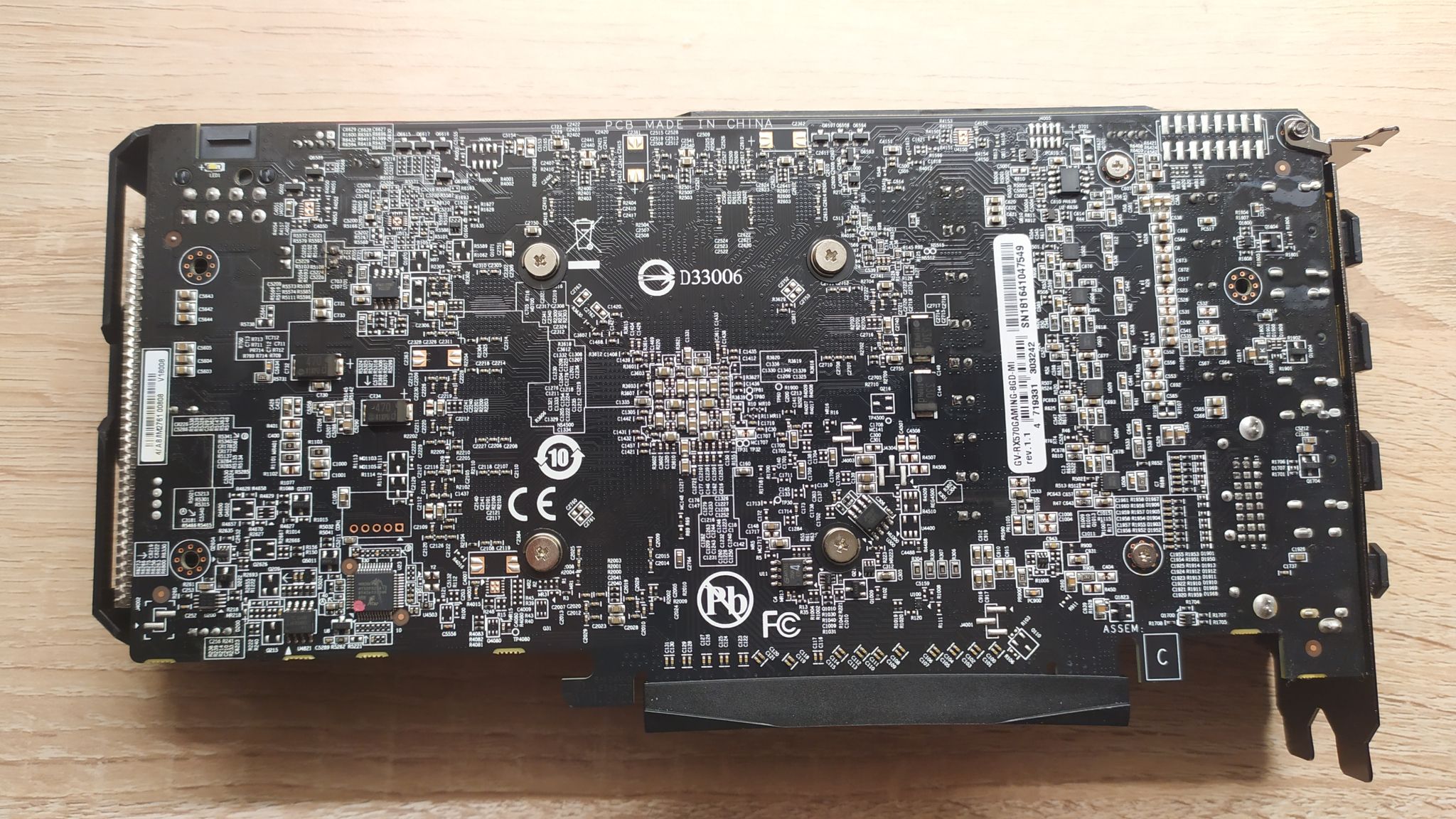 Gv rx480g1 gaming 4gd схемы платы