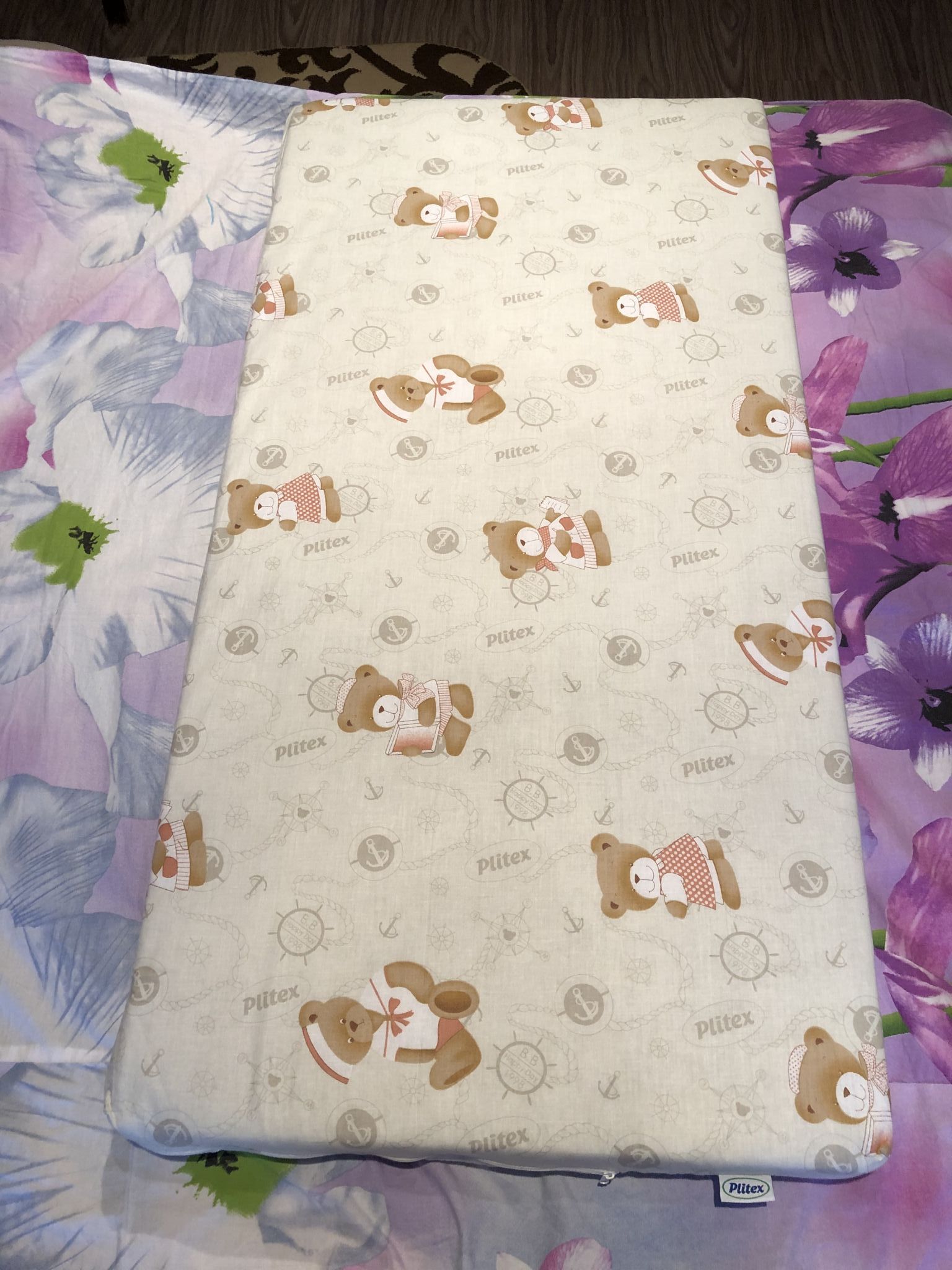 матрас в кроватку для новорожденных plitex