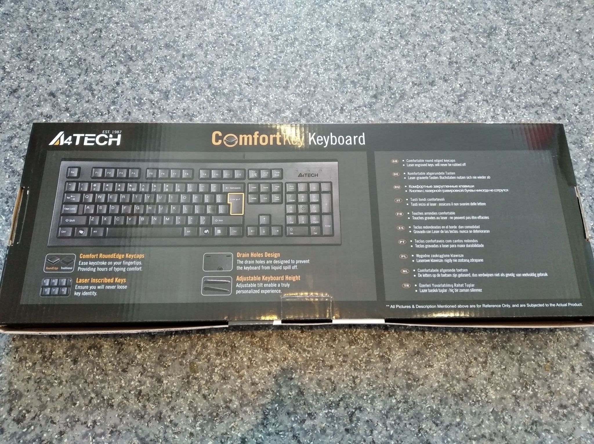 Купить клавиатура A4TECH KR-85 черный USB 570125 A4TECH в интернет ...