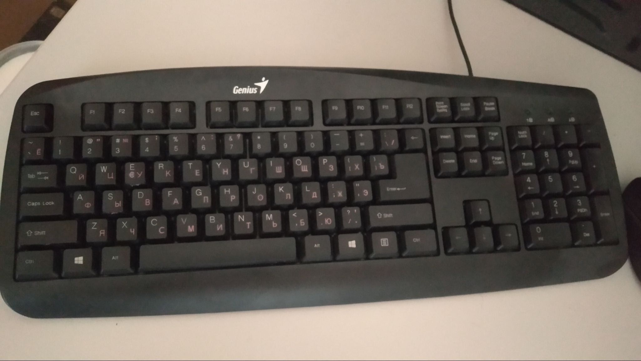 Клавиатура GENIUS KB-110 Black PS/2 (31300700101) — купить в интернет ...