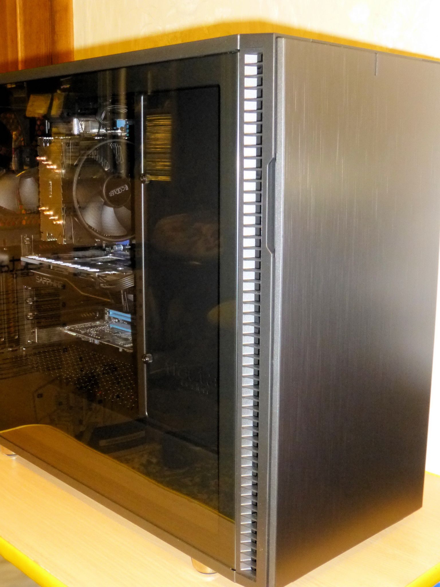 Корпус Fractal Design DEFINE R6 USB-C Gunmetal TG [FD-CA-DEF-R6C-GY-TGL ...