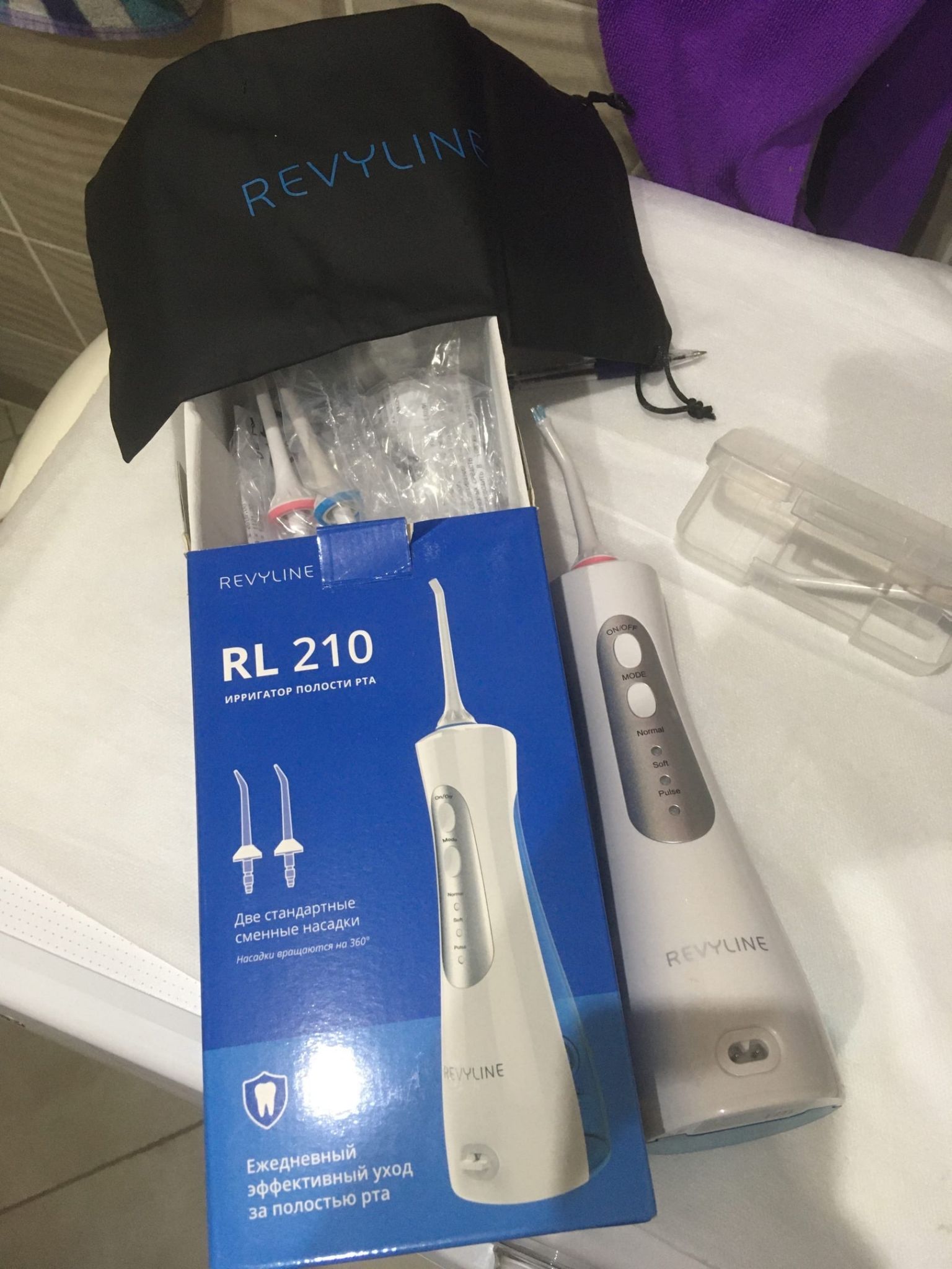 Ирригатор revyline rl210 цена щетка зубная профессиональная