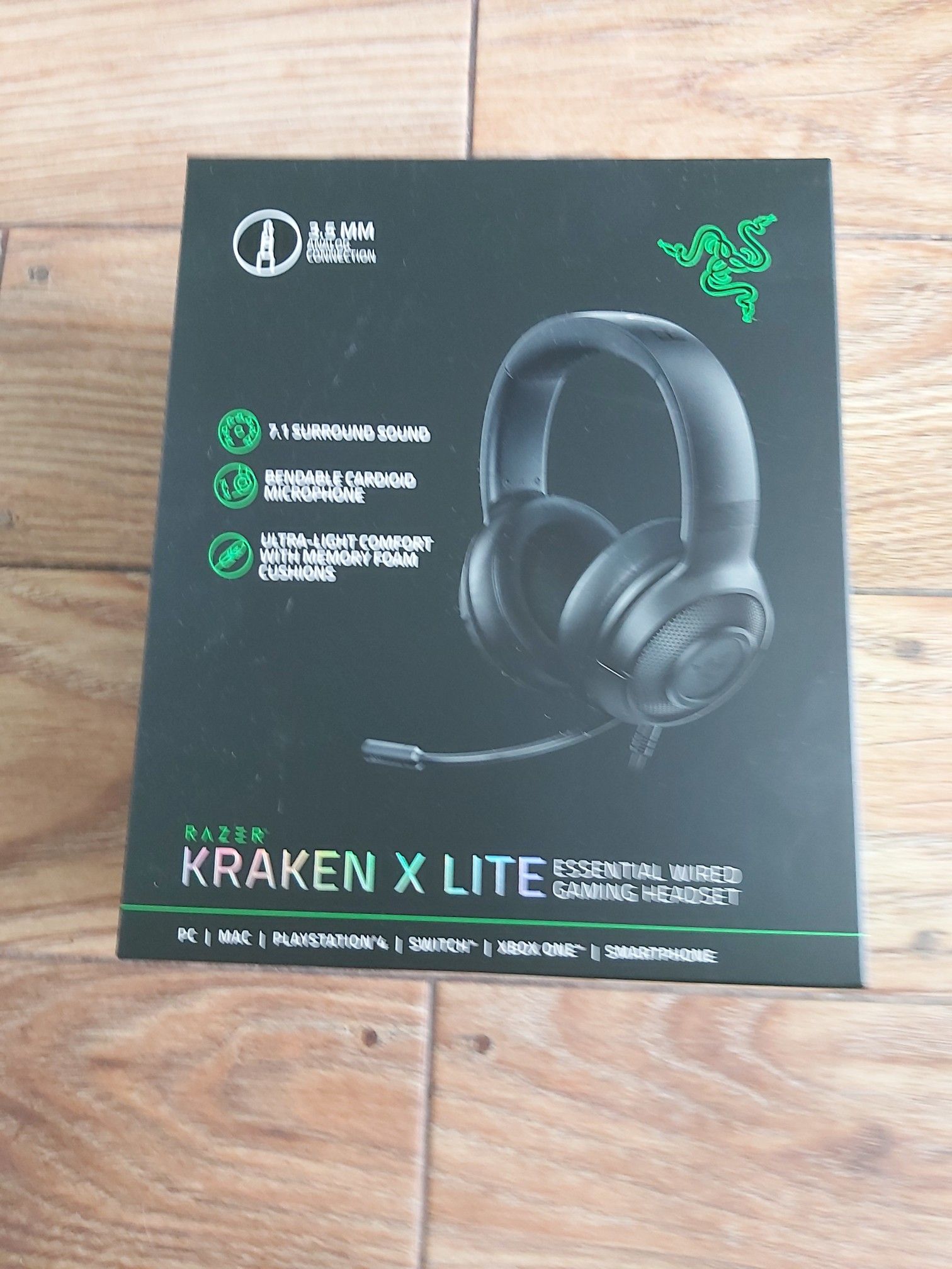 Razer kraken x lite как подключить микрофон к ноутбуку