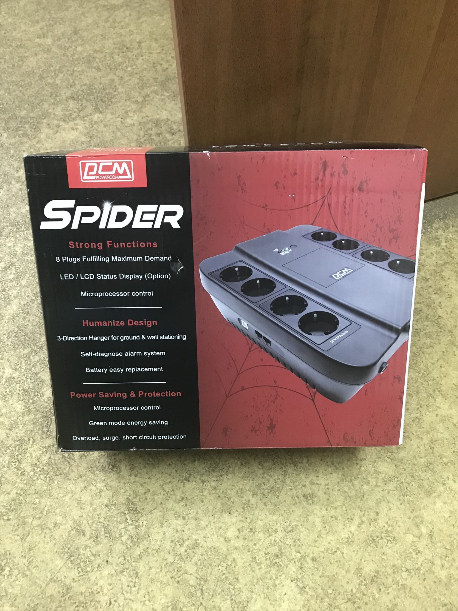 Powercom spider spd 750u. Powercom spider spd 750u