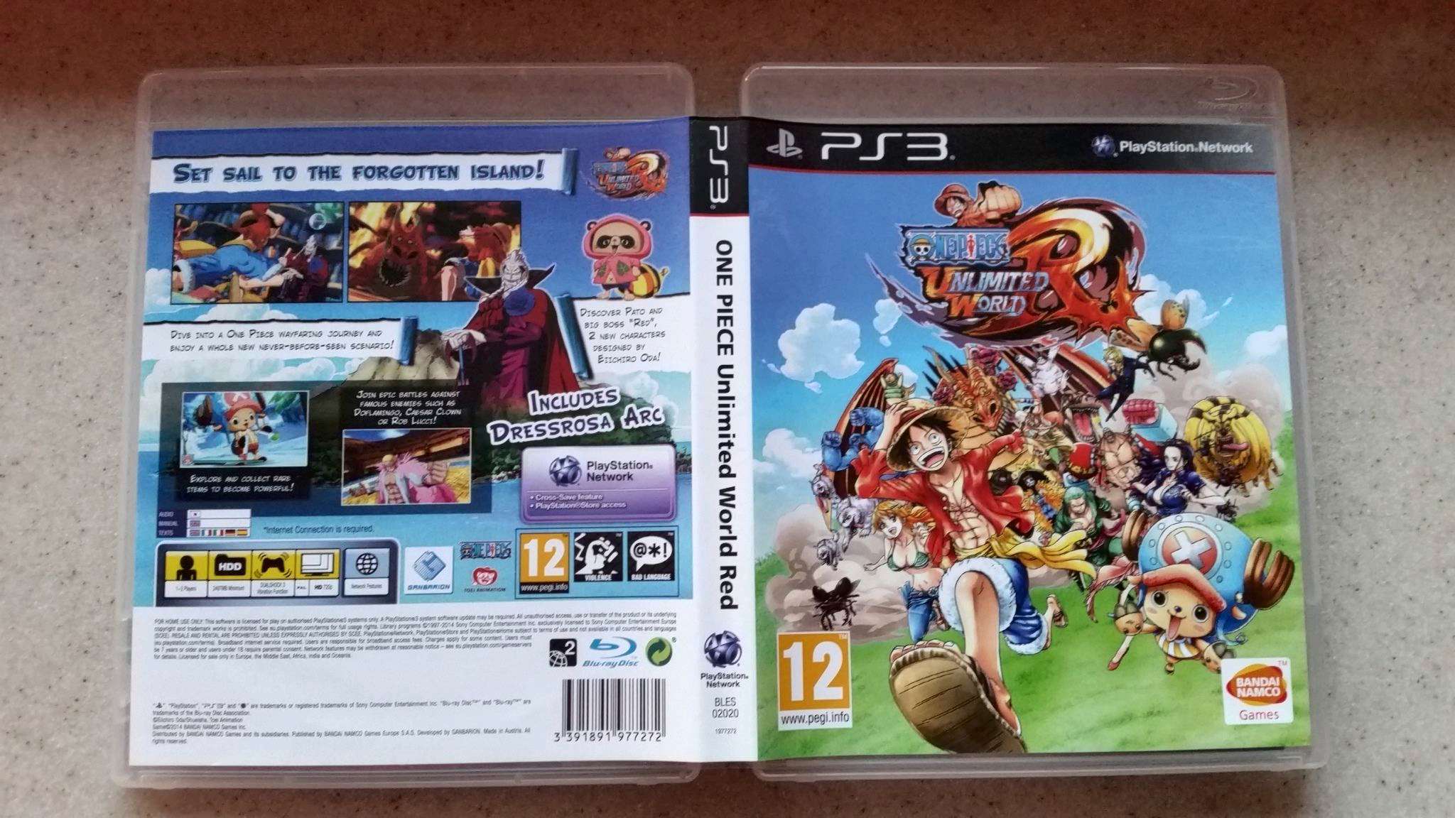 Игра One Piece Unlimited World Red для PS3 228214 — купить в  интернет-магазине ОНЛАЙН ТРЕЙД.РУ