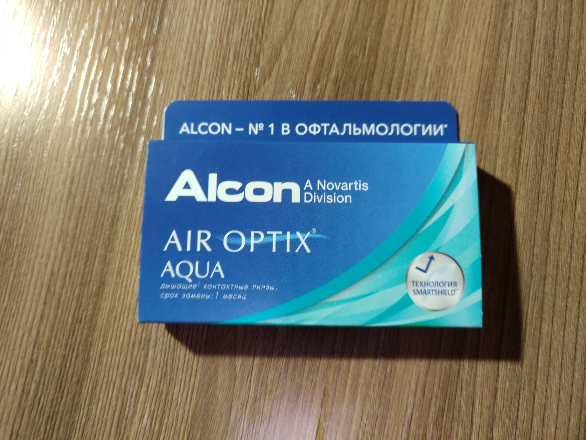 Alcon air optix aqua 6 шт