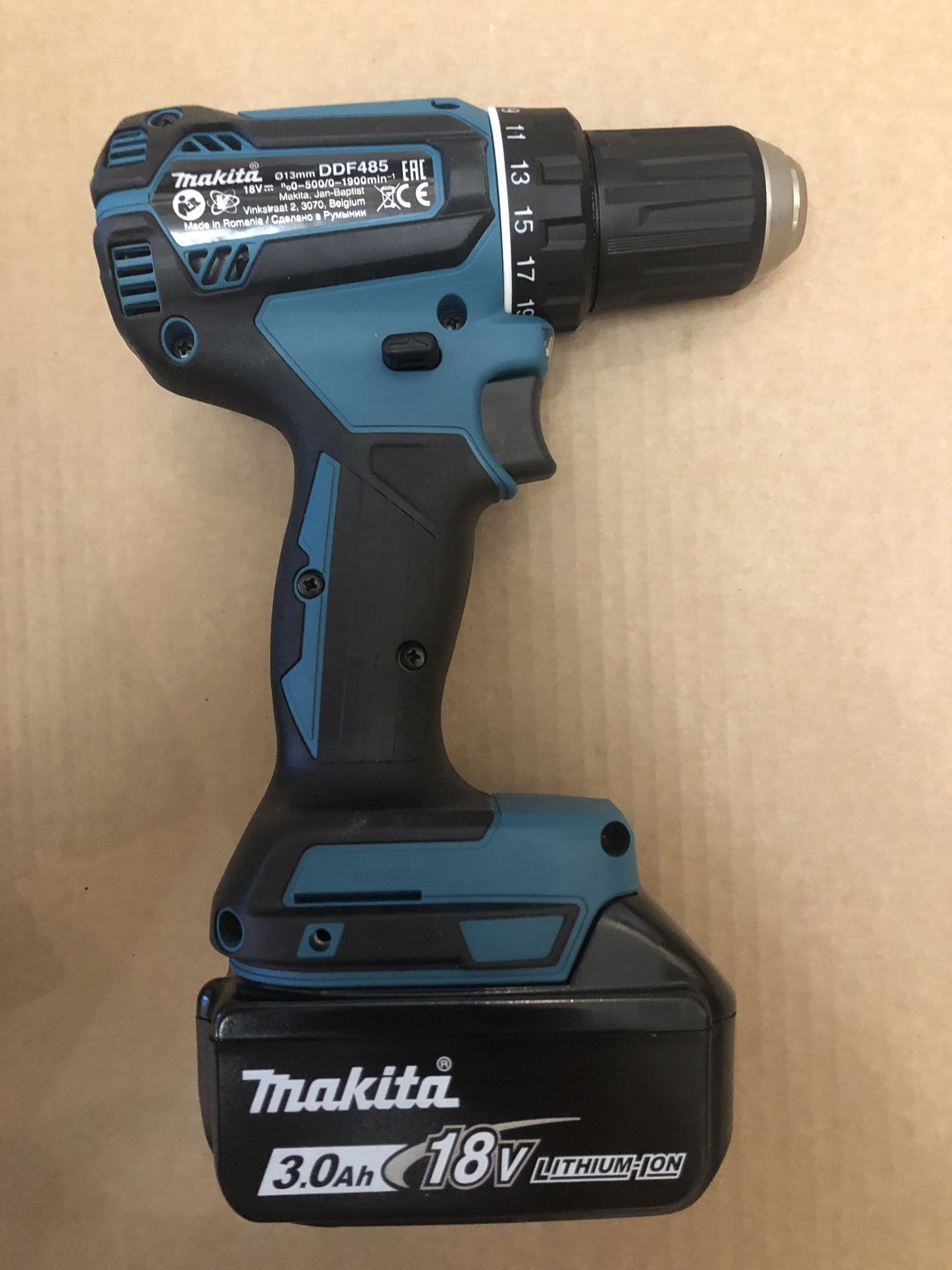 Аккумуляторный шуруповерт makita ddf485z