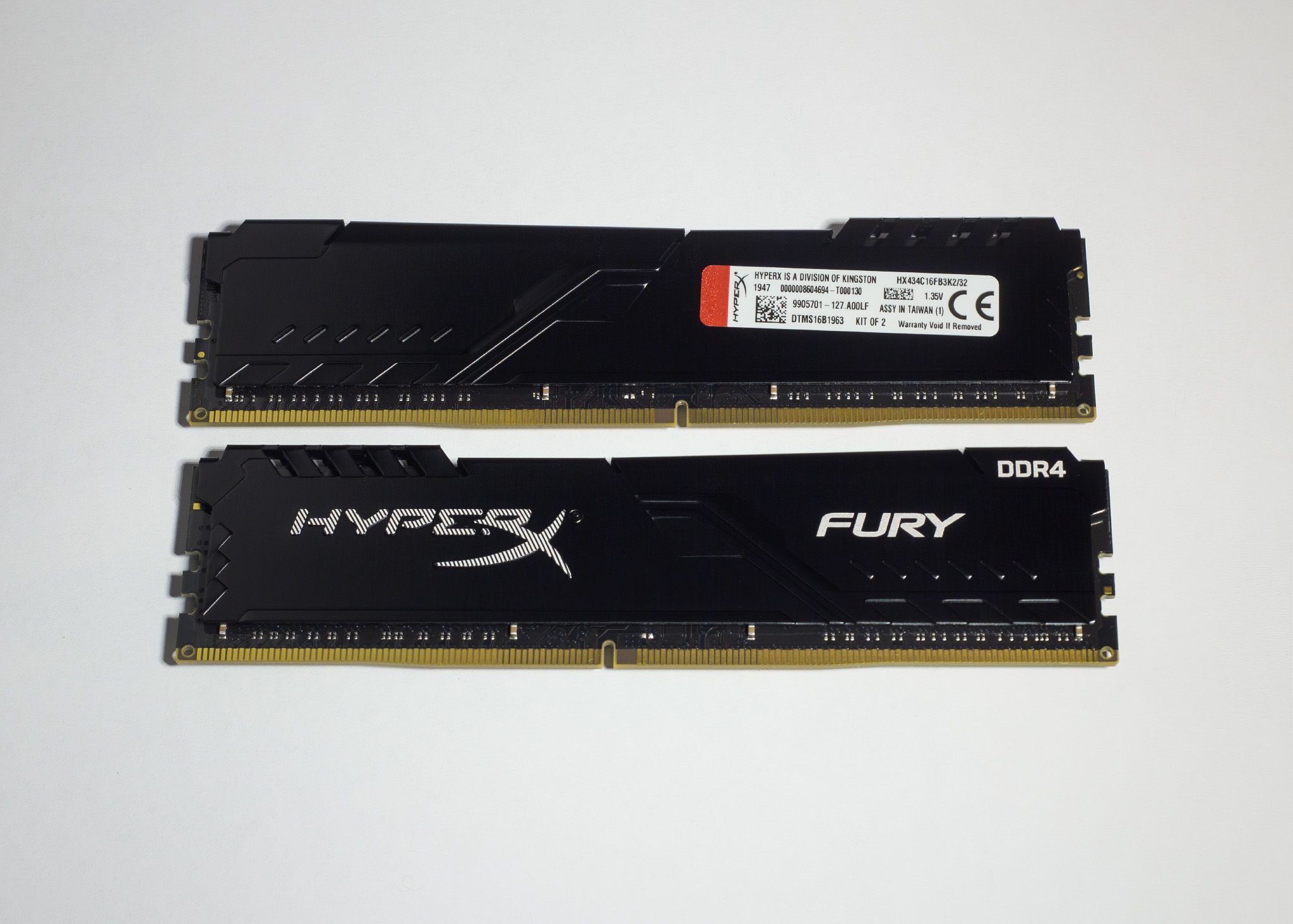 Оперативная память Kingston DDR4 32Gb (2x16Gb) 3466 MHz pc-27700