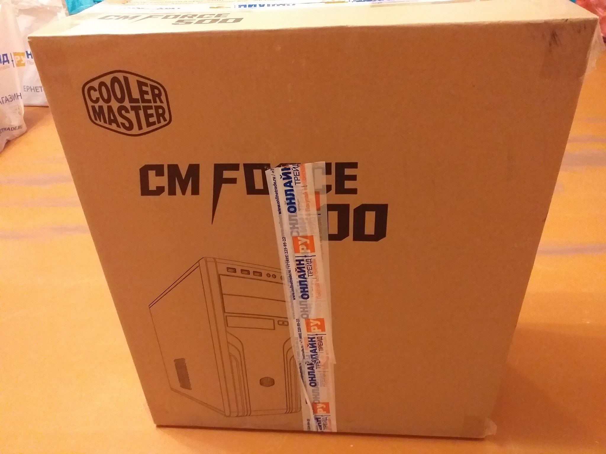 Force 500 Корпус Cooler Master CM Force 500 black ATX FOR-500-KKN1 — купить по ...