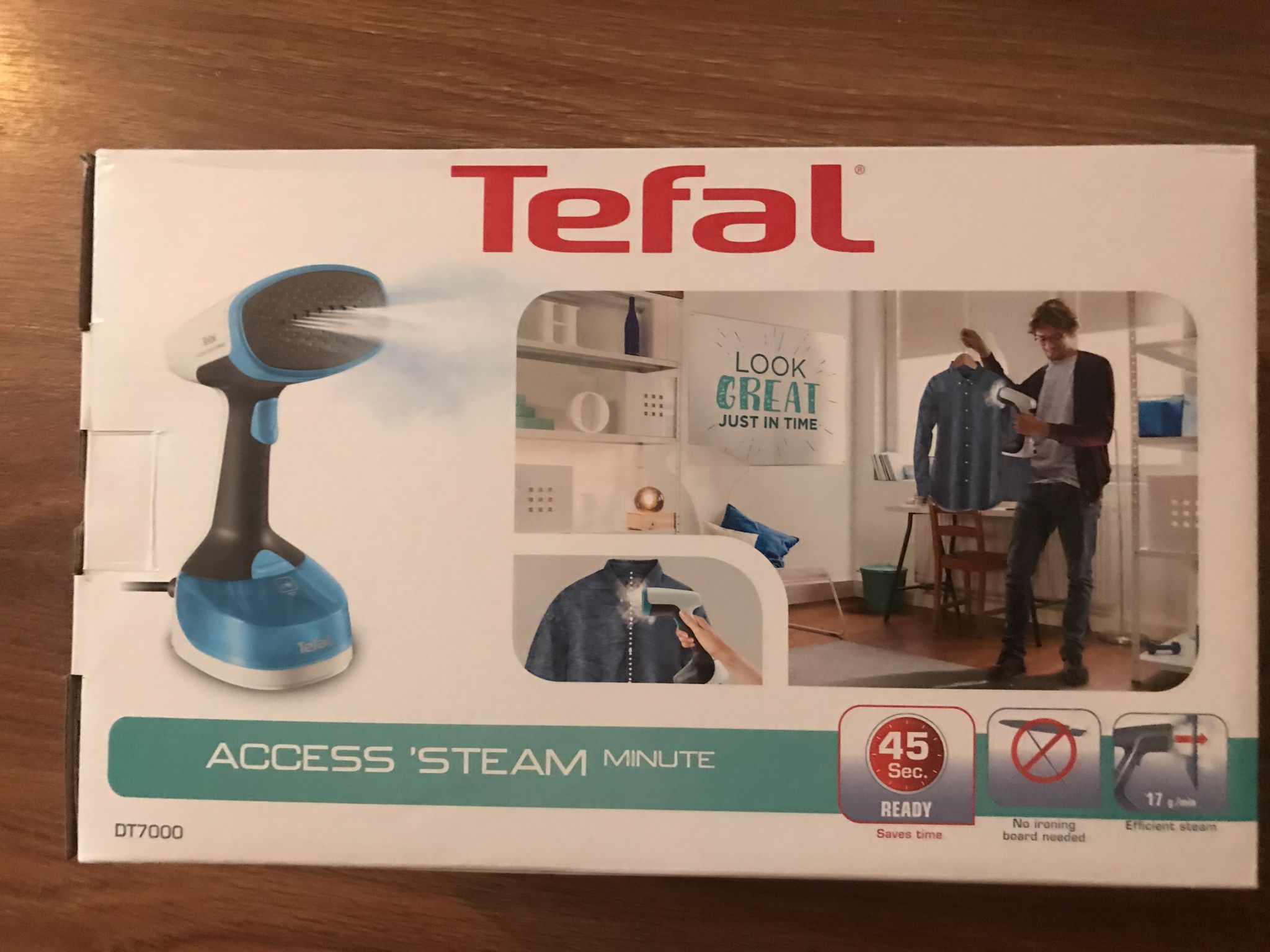 Tefal ручной отпариватель access steam minute dt7000 фото 64