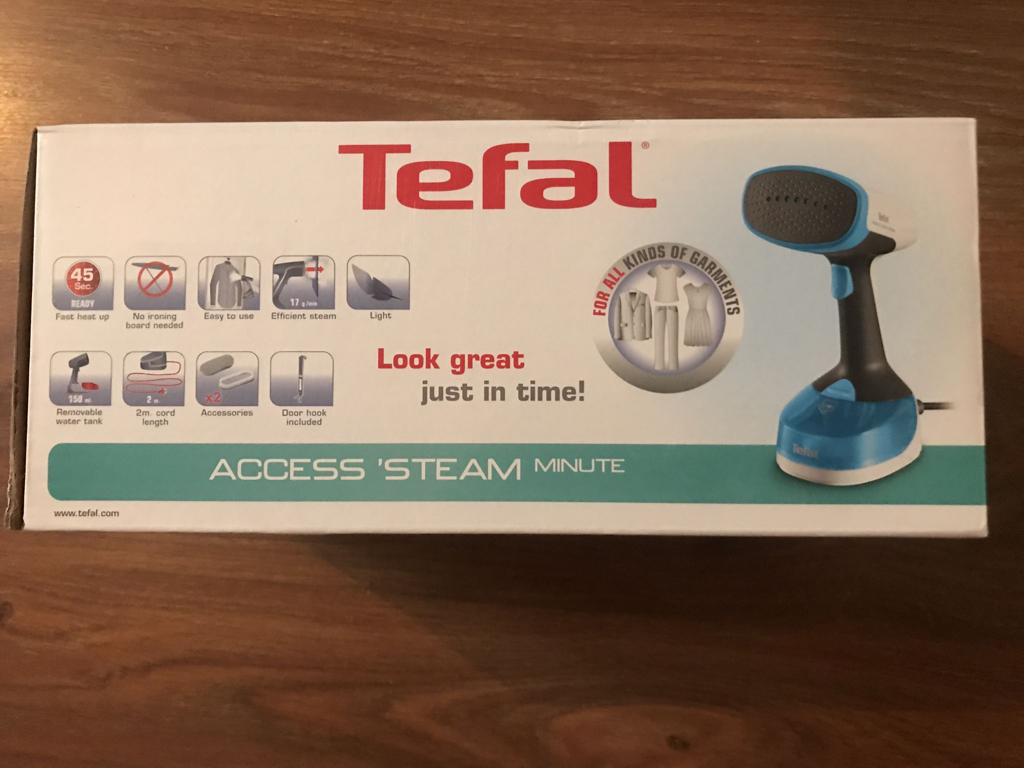 Tefal ручной отпариватель access steam minute dt7000 фото 92