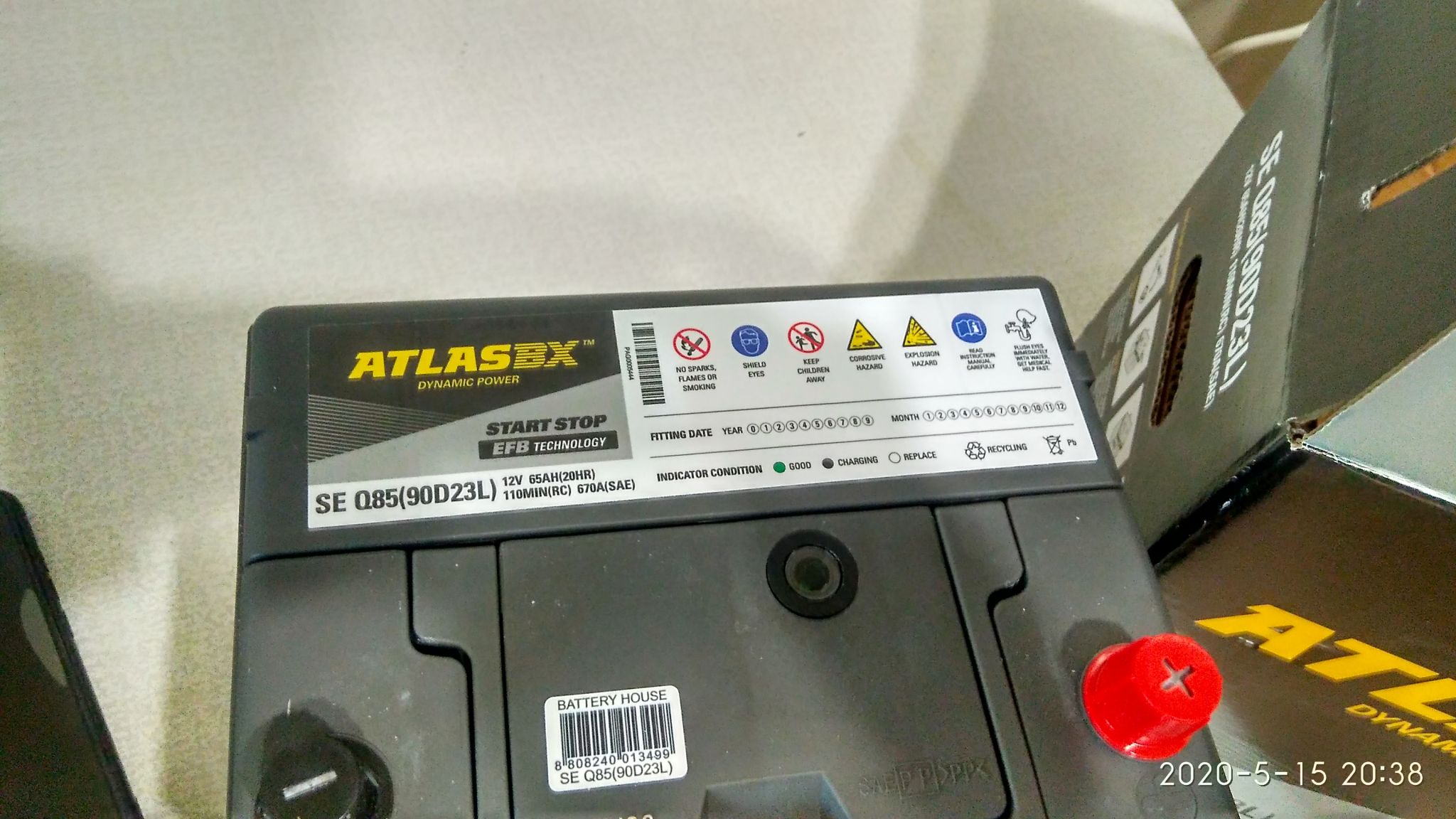 Solite Аккумулятор Efb Q85r Купить