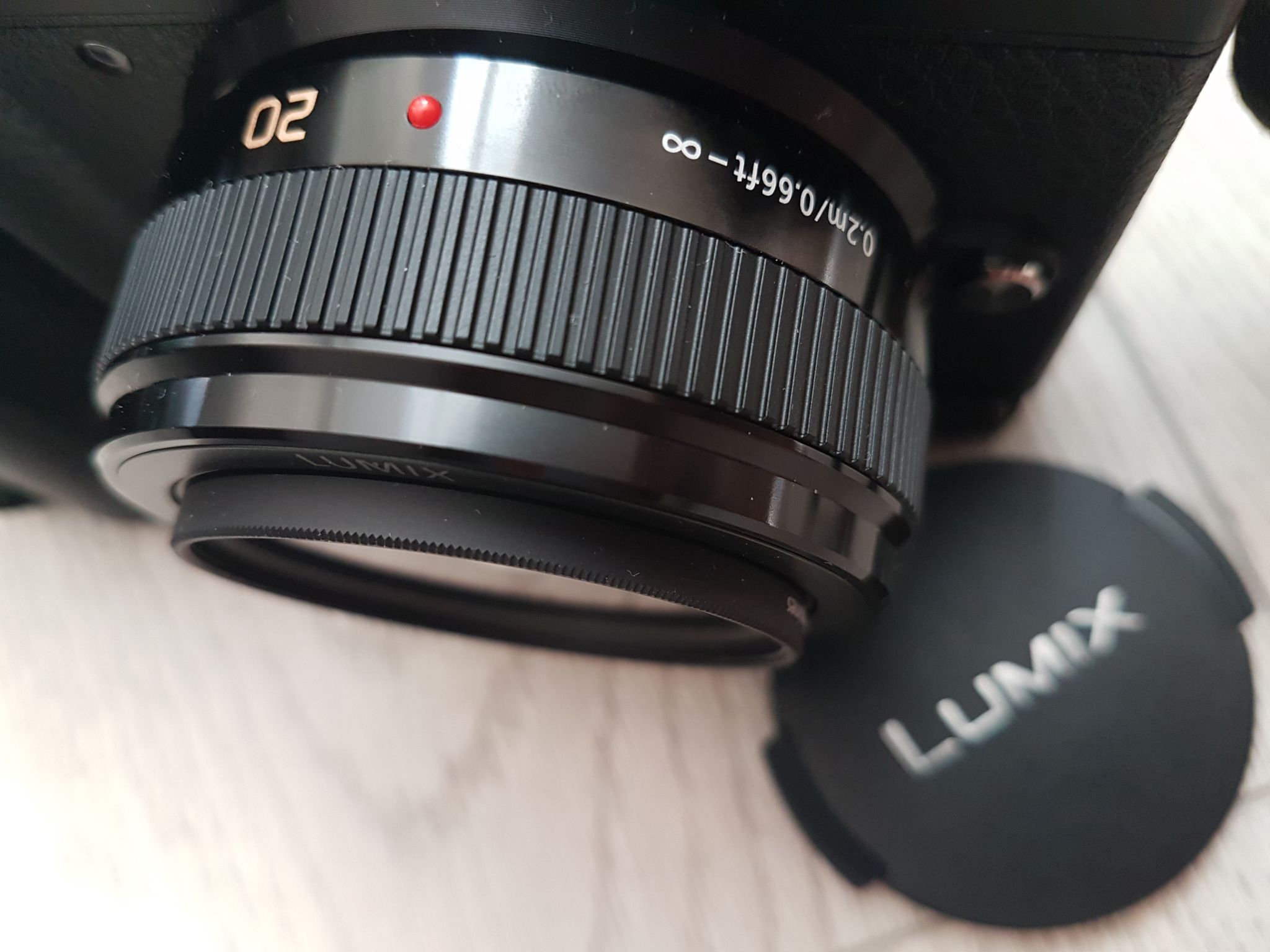 Vendiendo un Panasonic Lumix G 14mm f2.5