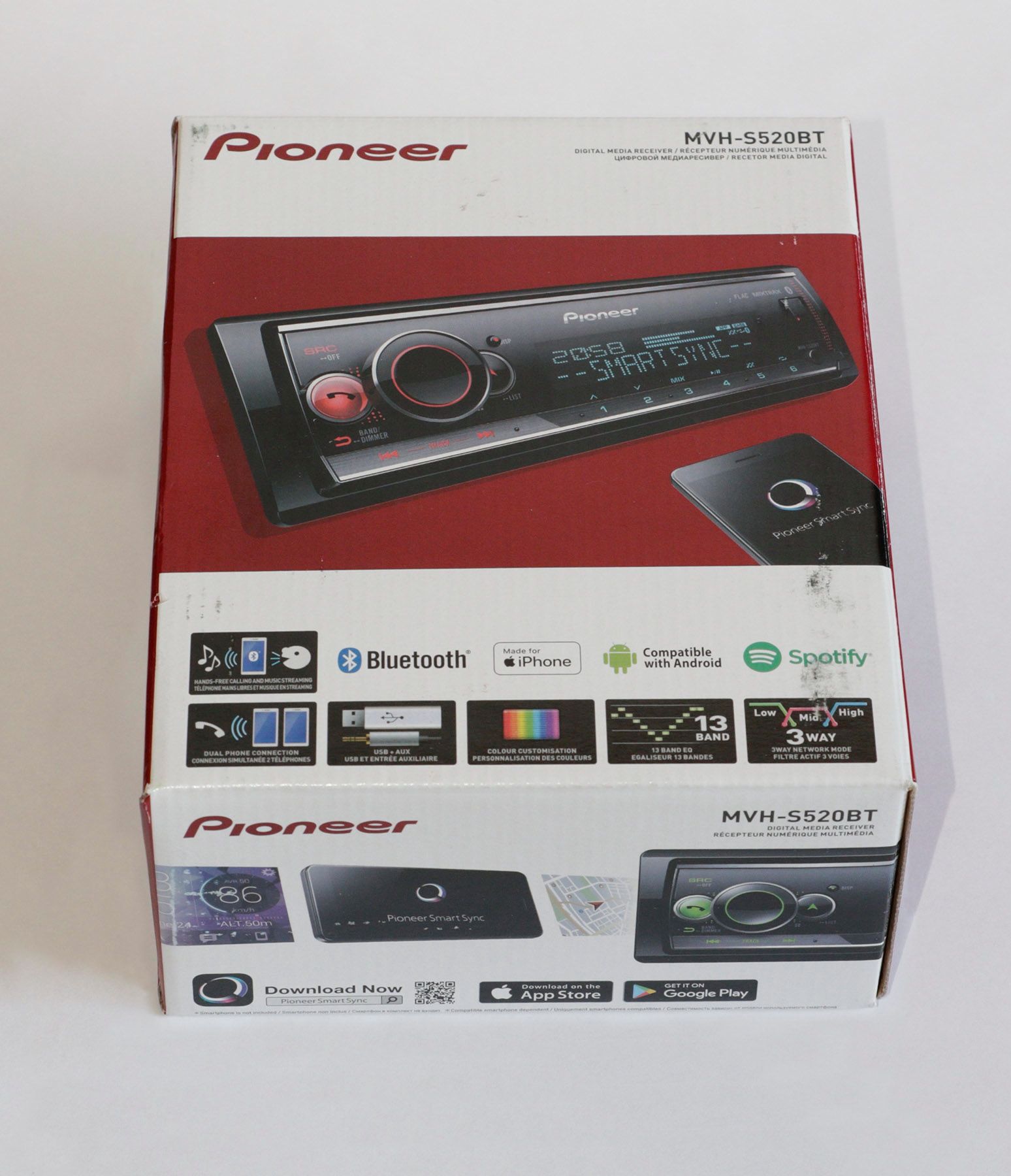 Pioneer mvh s520bt схема подключения