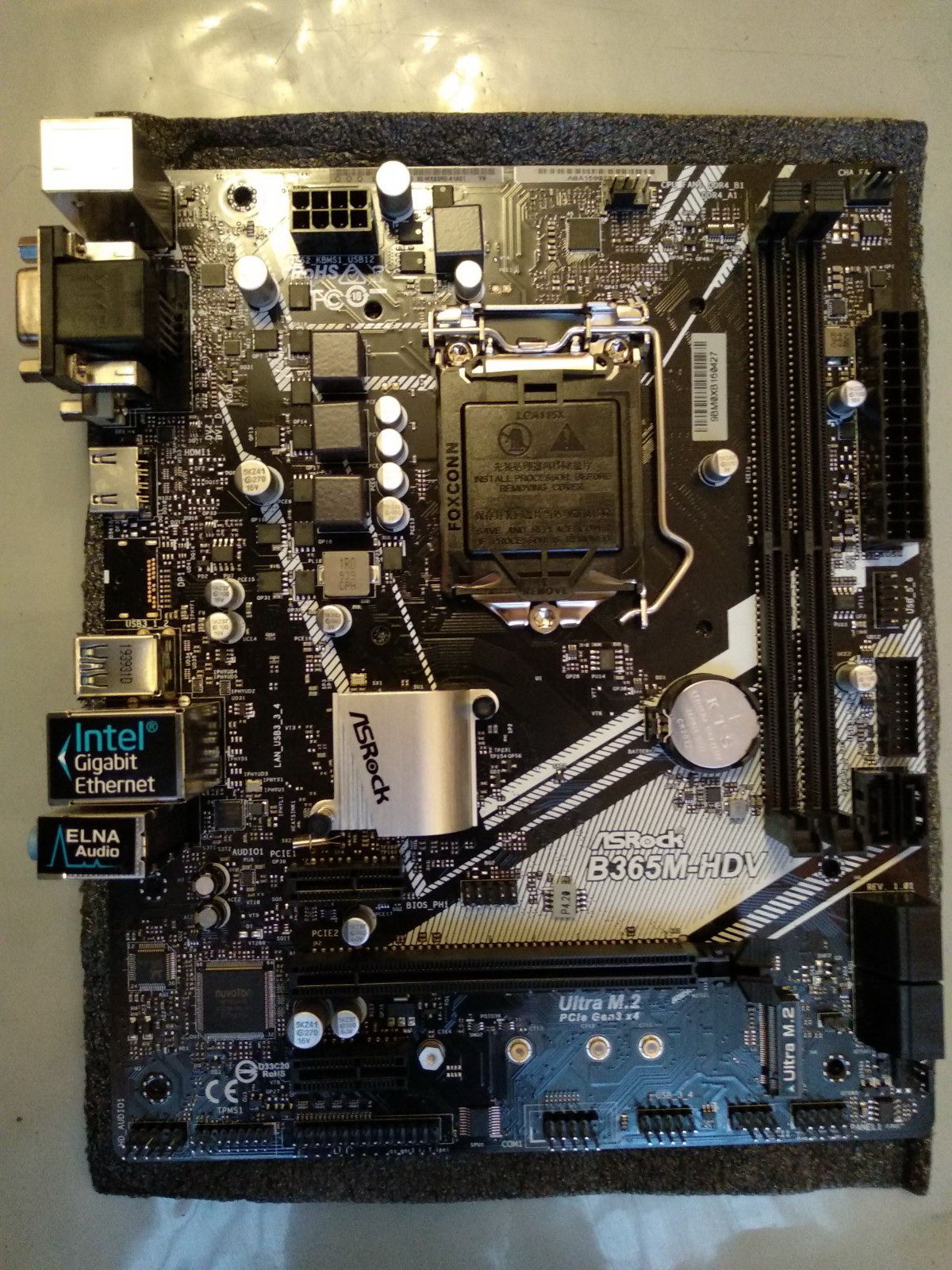 Материнская плата ASRock B365M-HDV (LGA1151v2, mATX) — купить по низкой ...