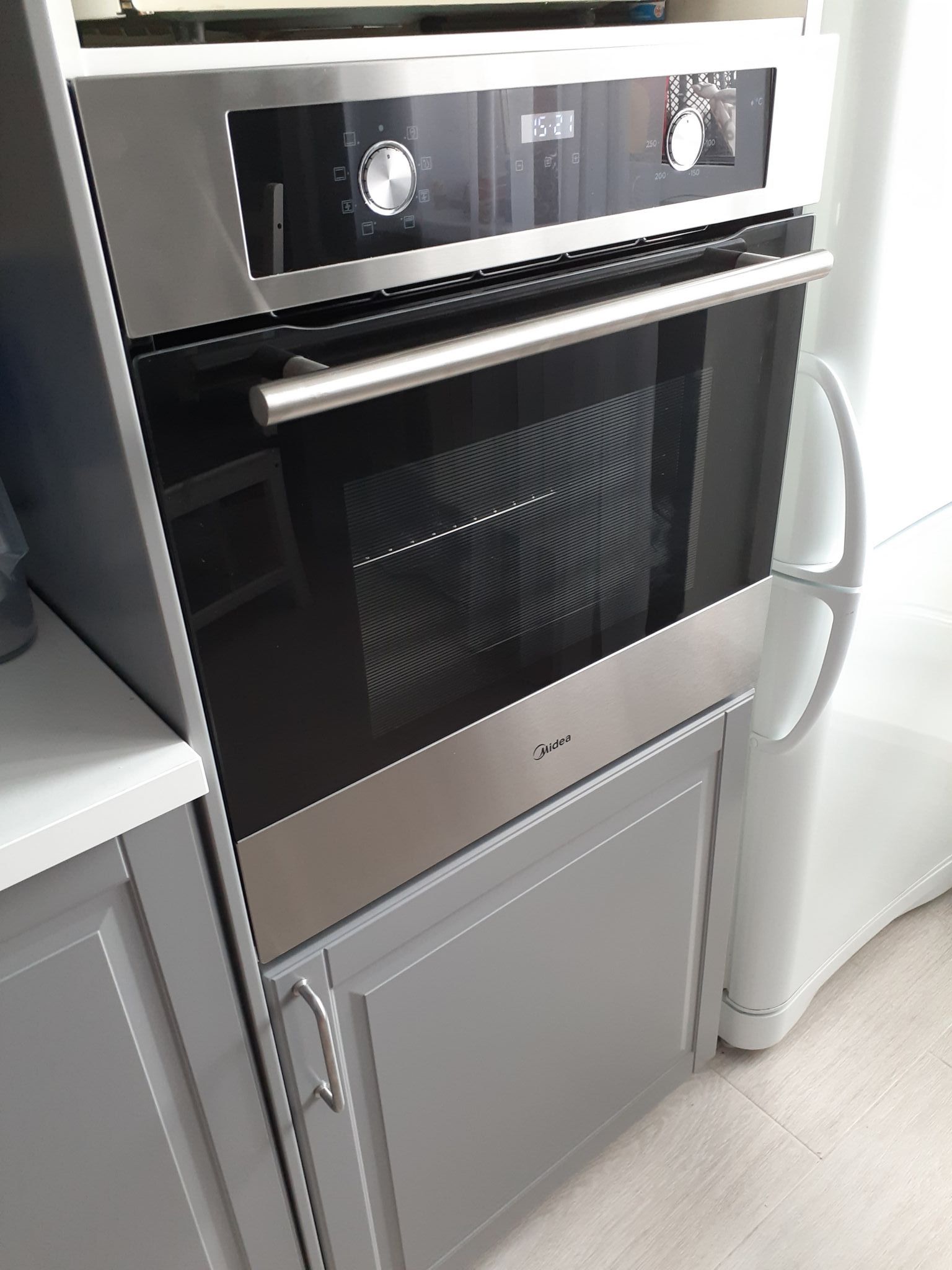 Электрический духовой шкаф midea mo670a4x