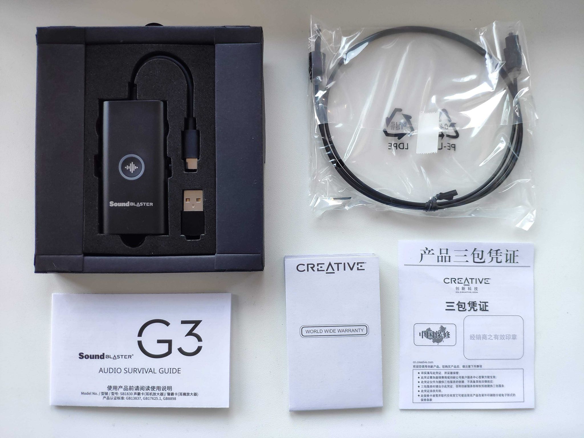 Звуковая карта creative usb sound blaster g3