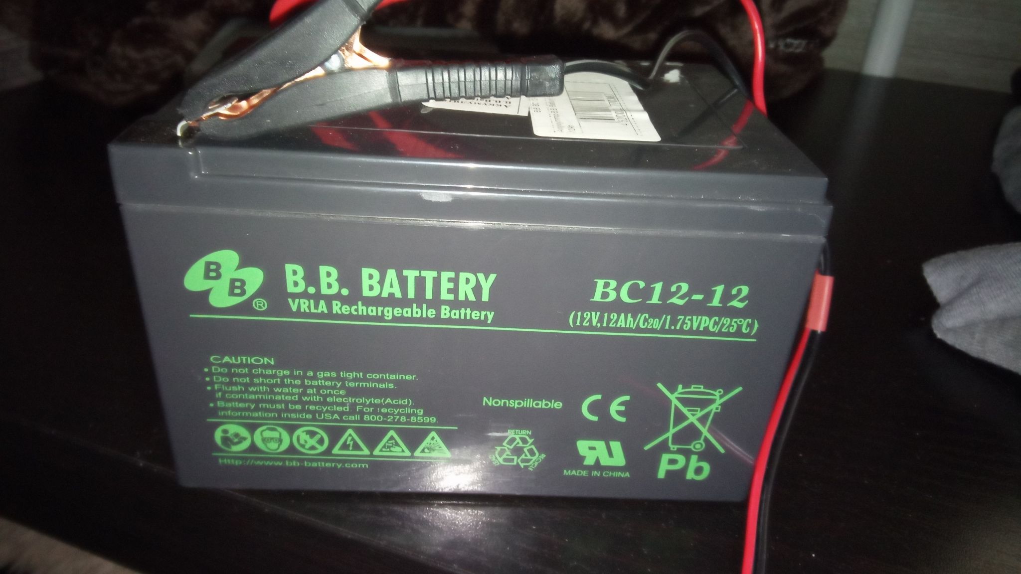 Battery bc 12 12