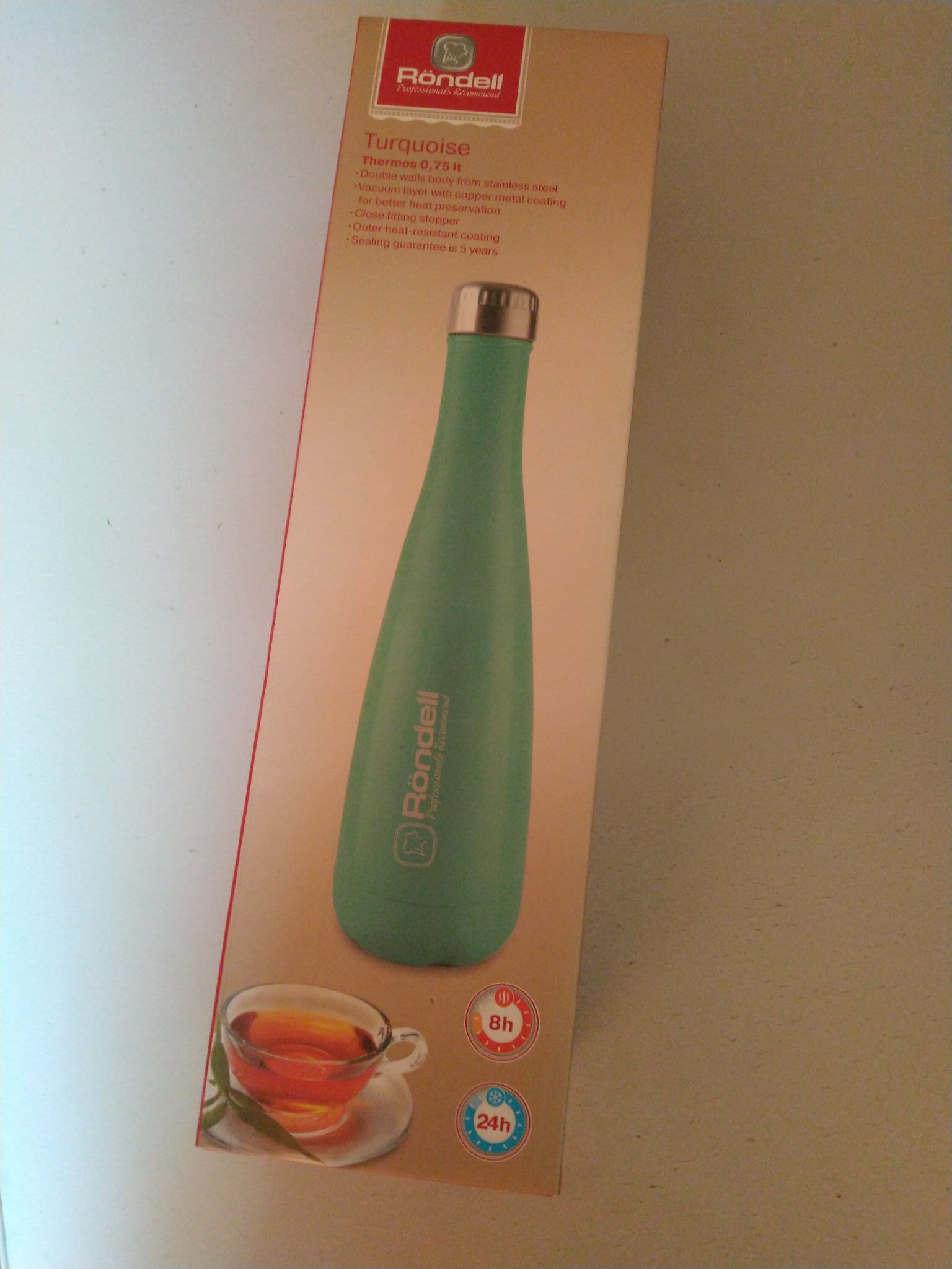 Термос Rondell Turquoise, 0,75 л (RDS-911) — купить в интернет-магазине ...