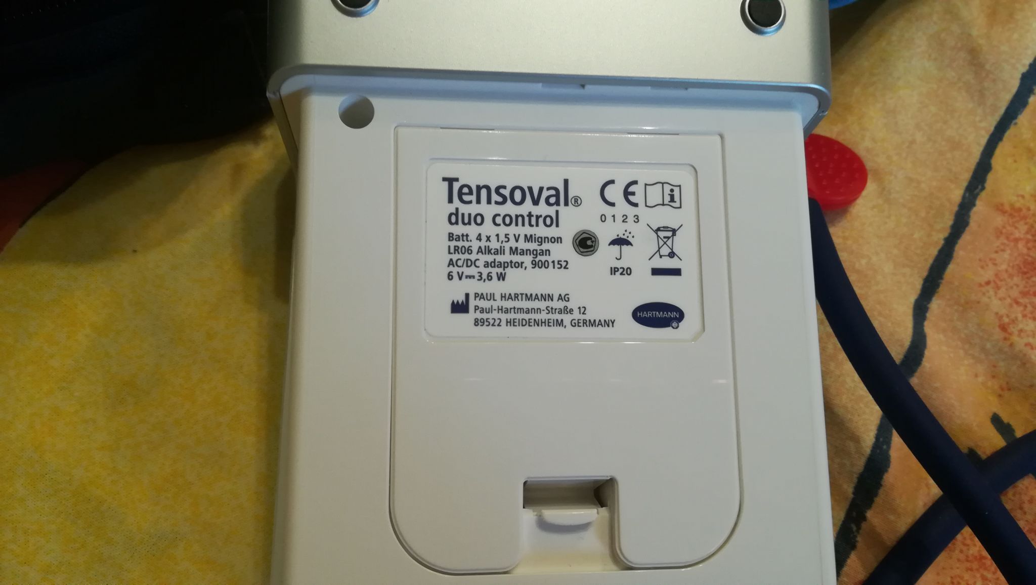 Тонометр автоматический на плечо HARTMANN Tensoval Duo Control 32-42 см ...