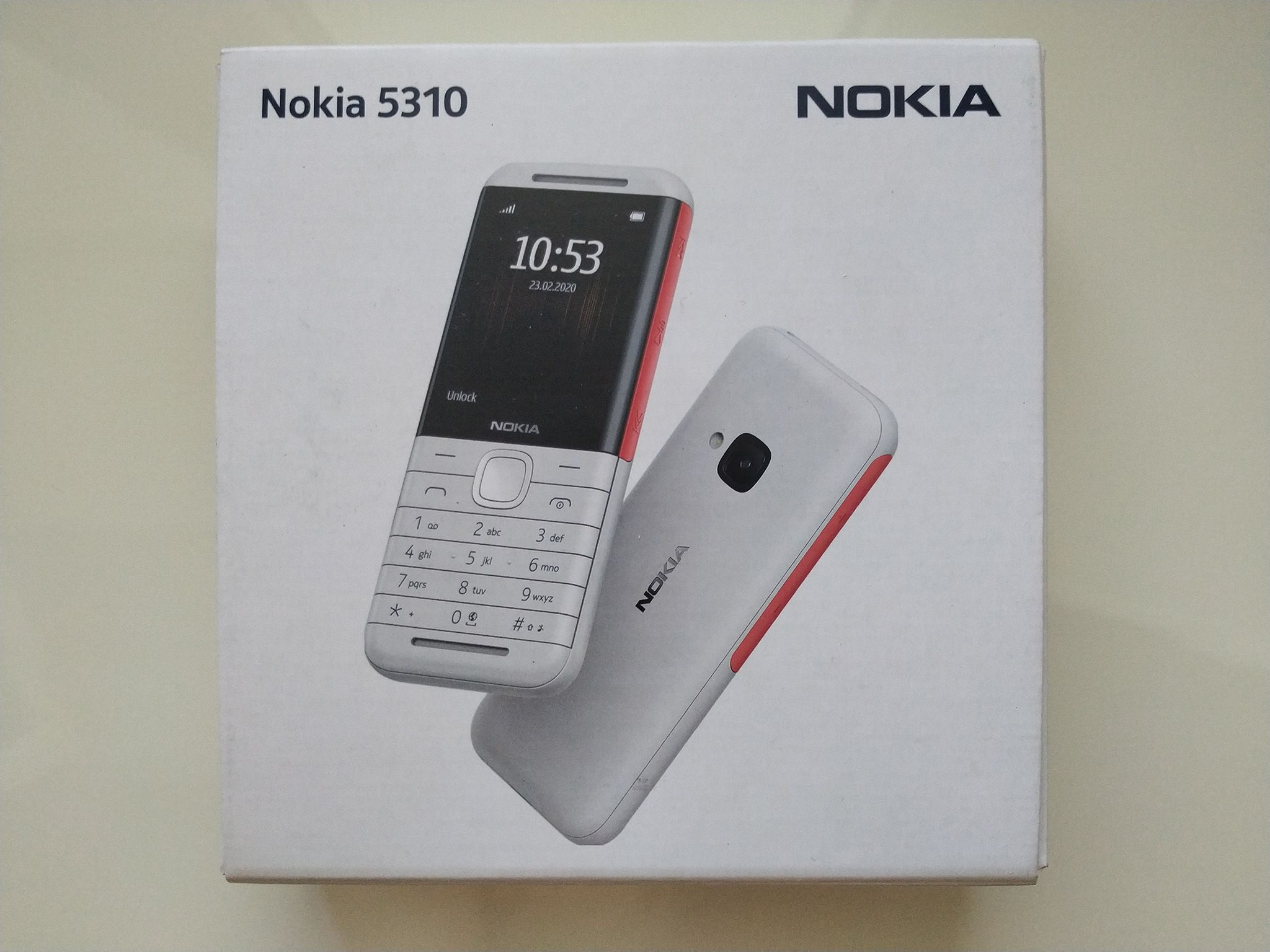 Мобильный телефон Nokia 5310 DS (TA-1212) Бело-красный 16PISX01B02 — купить  в интернет-магазине ОНЛАЙН ТРЕЙД.РУ