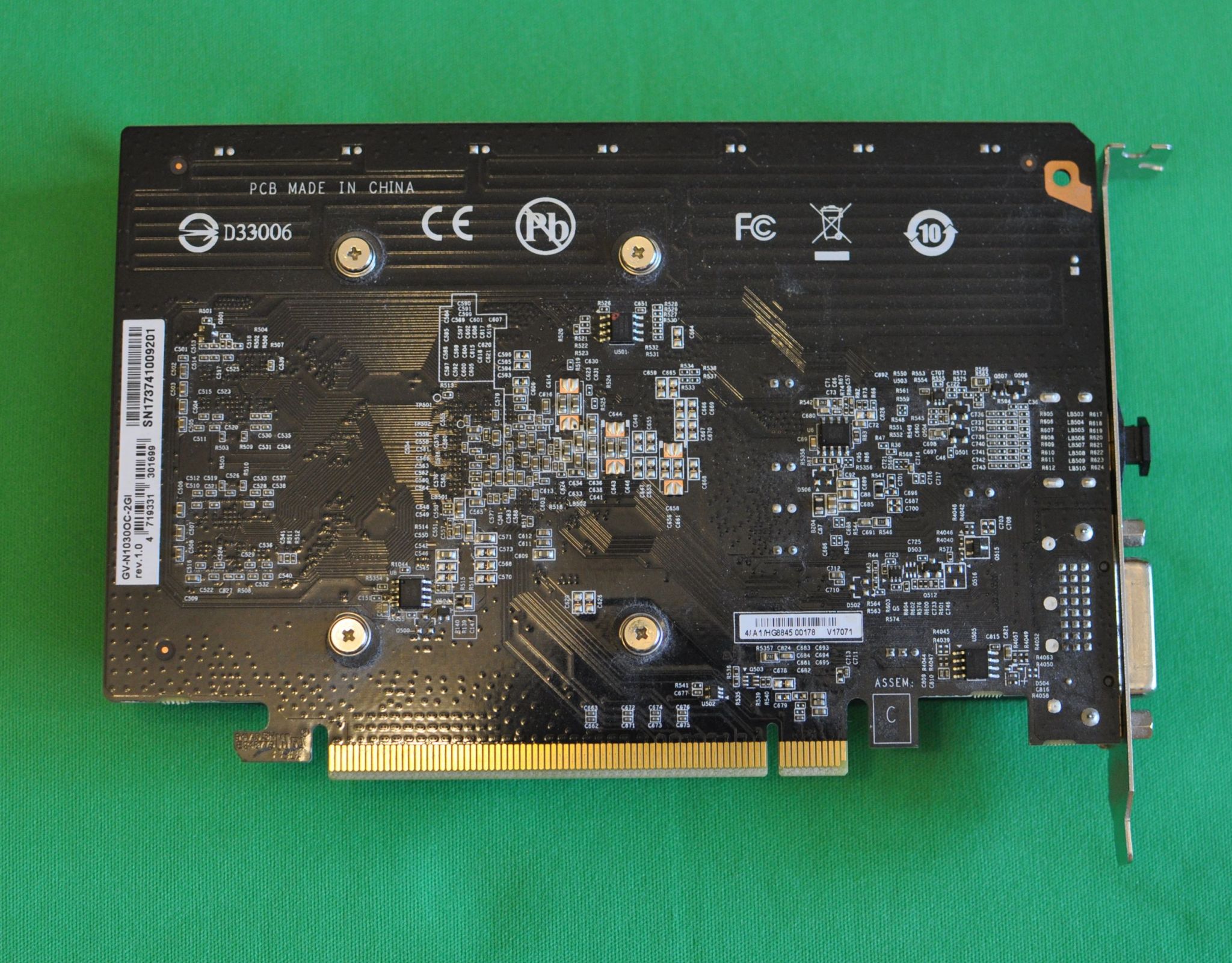 Купить Видеокарта GIGABYTE GeForce GT 1030 OC 2G в интернет-магазине ...